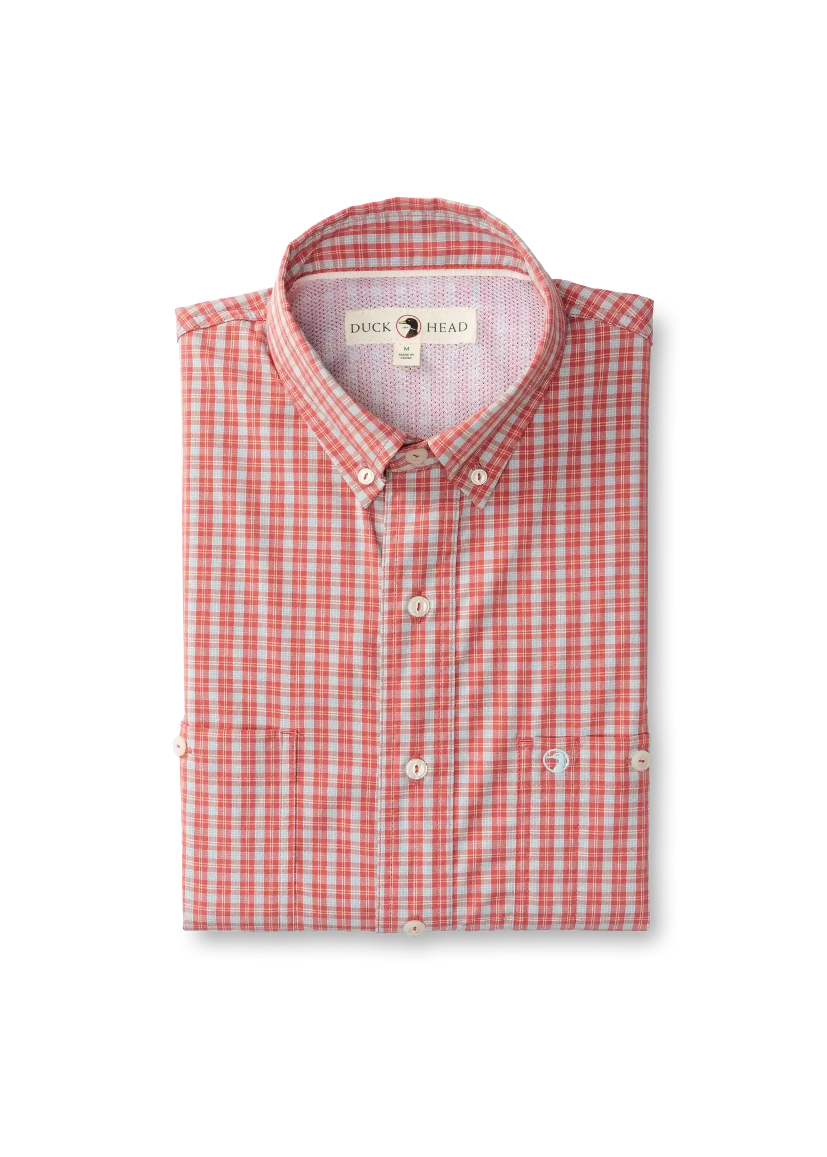 Duck Head Duck Head No. D11367 Long Sleeve Performance Poplin Guide Shirt