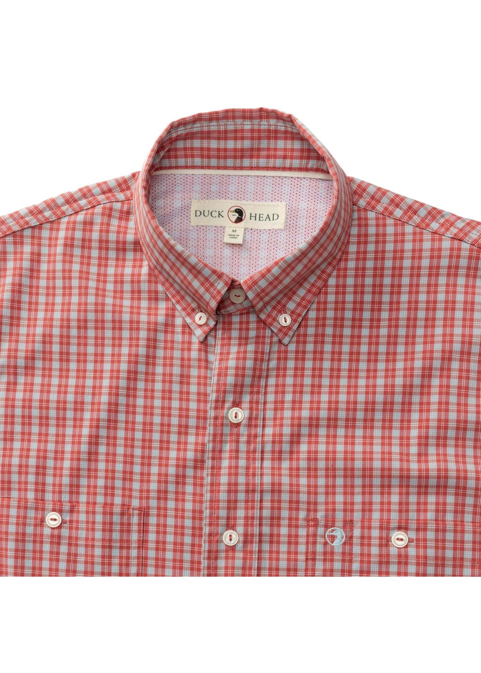 Duck Head Duck Head No. D11367 Long Sleeve Performance Poplin Guide Shirt