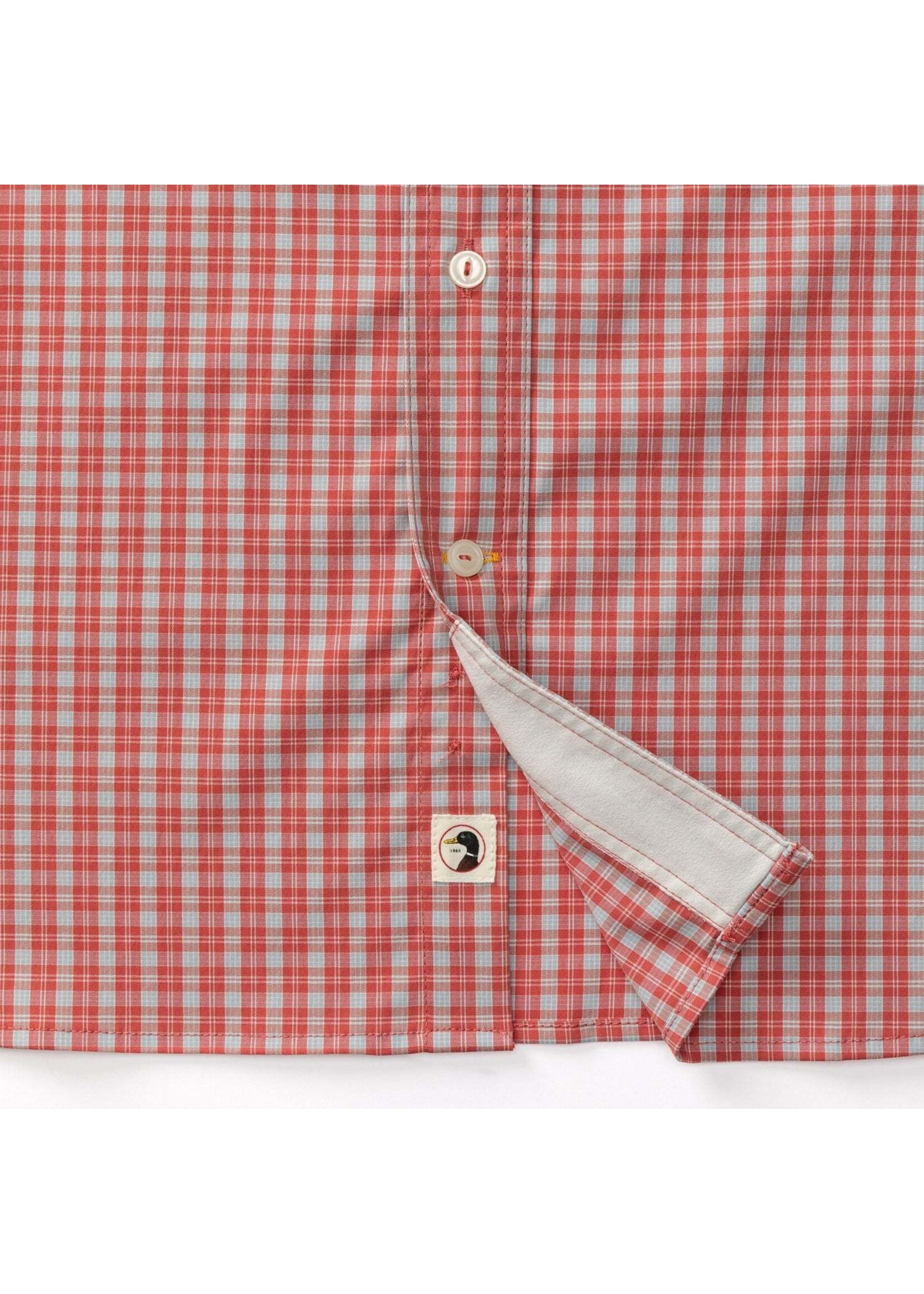 Duck Head Duck Head No. D11367 Long Sleeve Performance Poplin Guide Shirt