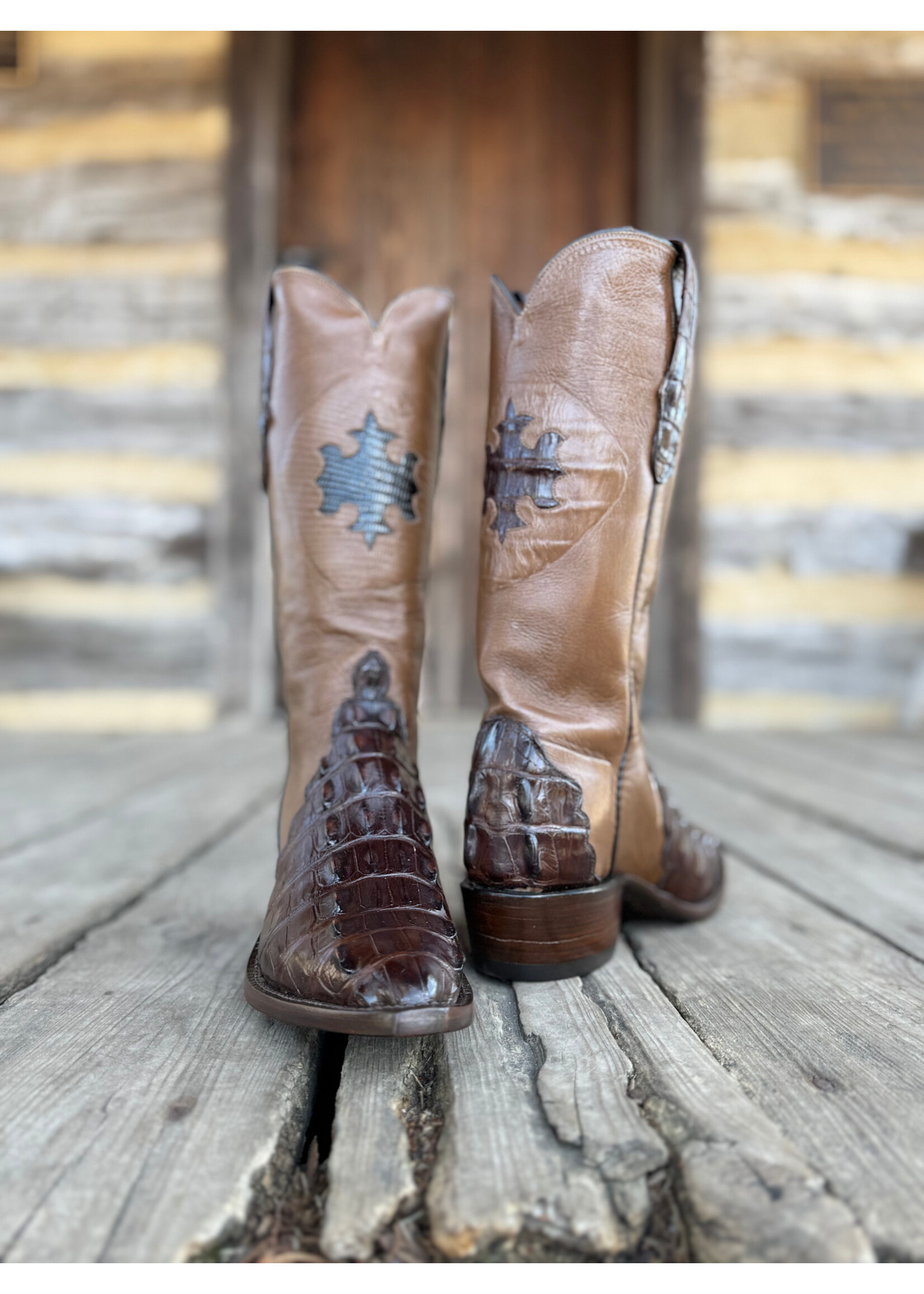 Hewlett & Dunn Hewlett & Dunn No. HD503 Brown Gator Tail Triad 8 B