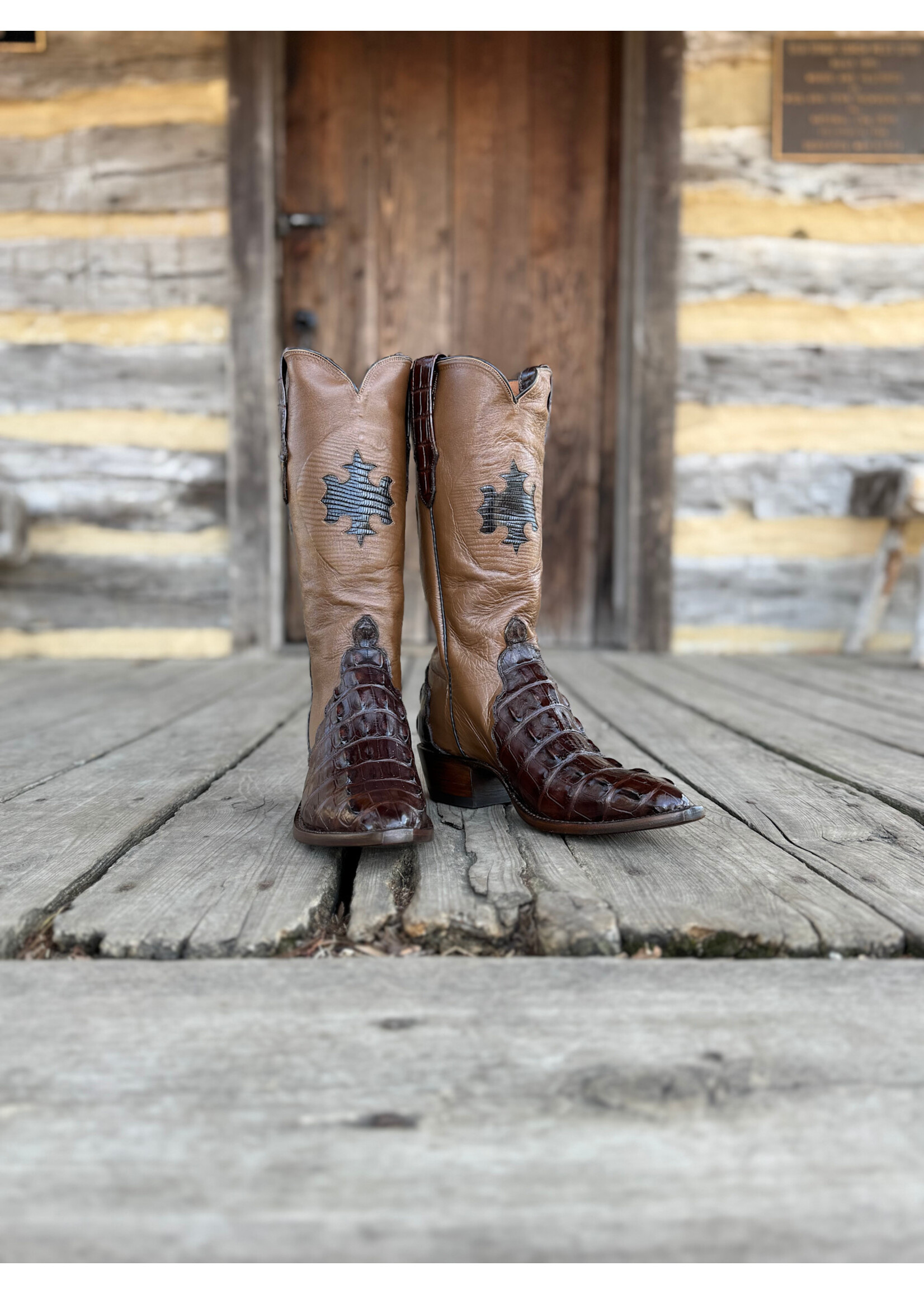 Hewlett & Dunn Hewlett & Dunn No. HD503 Brown Gator Tail Triad 8 B