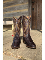 Hyer Hyer No. 100 Chocolate American Alligator Western Boots