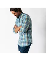 Duck Head Duck Head No. D11394 Performance Poplin Sport Shirt Paige Plaid