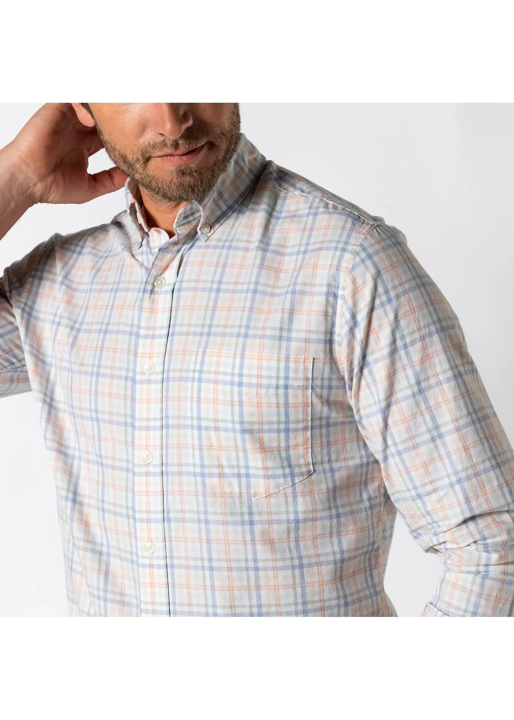 Duck Head Duck Head No. D11391 Cotton Twill Sport Shirt Winston Plaid