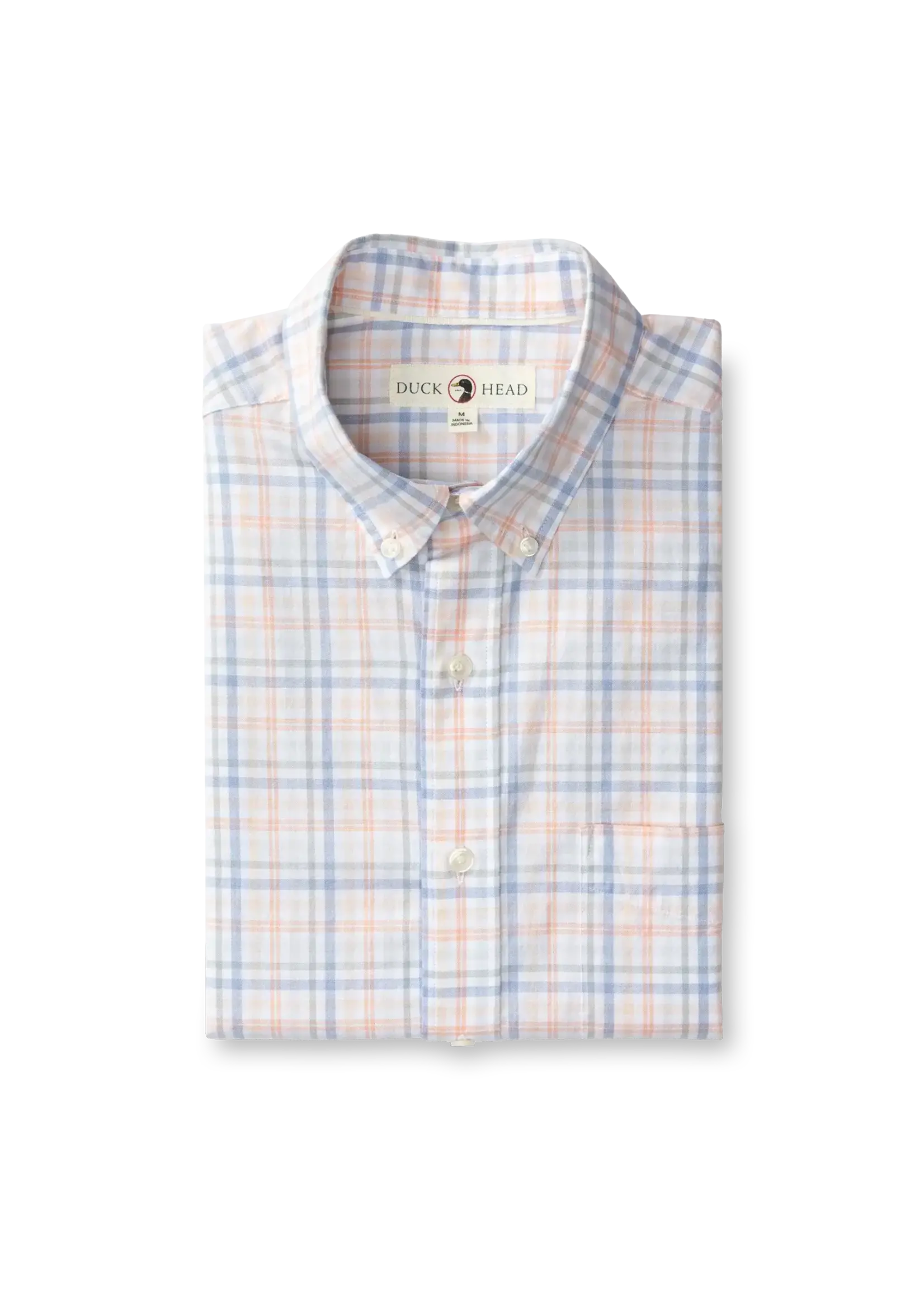 Duck Head Duck Head No. D11391 Cotton Twill Sport Shirt Winston Plaid
