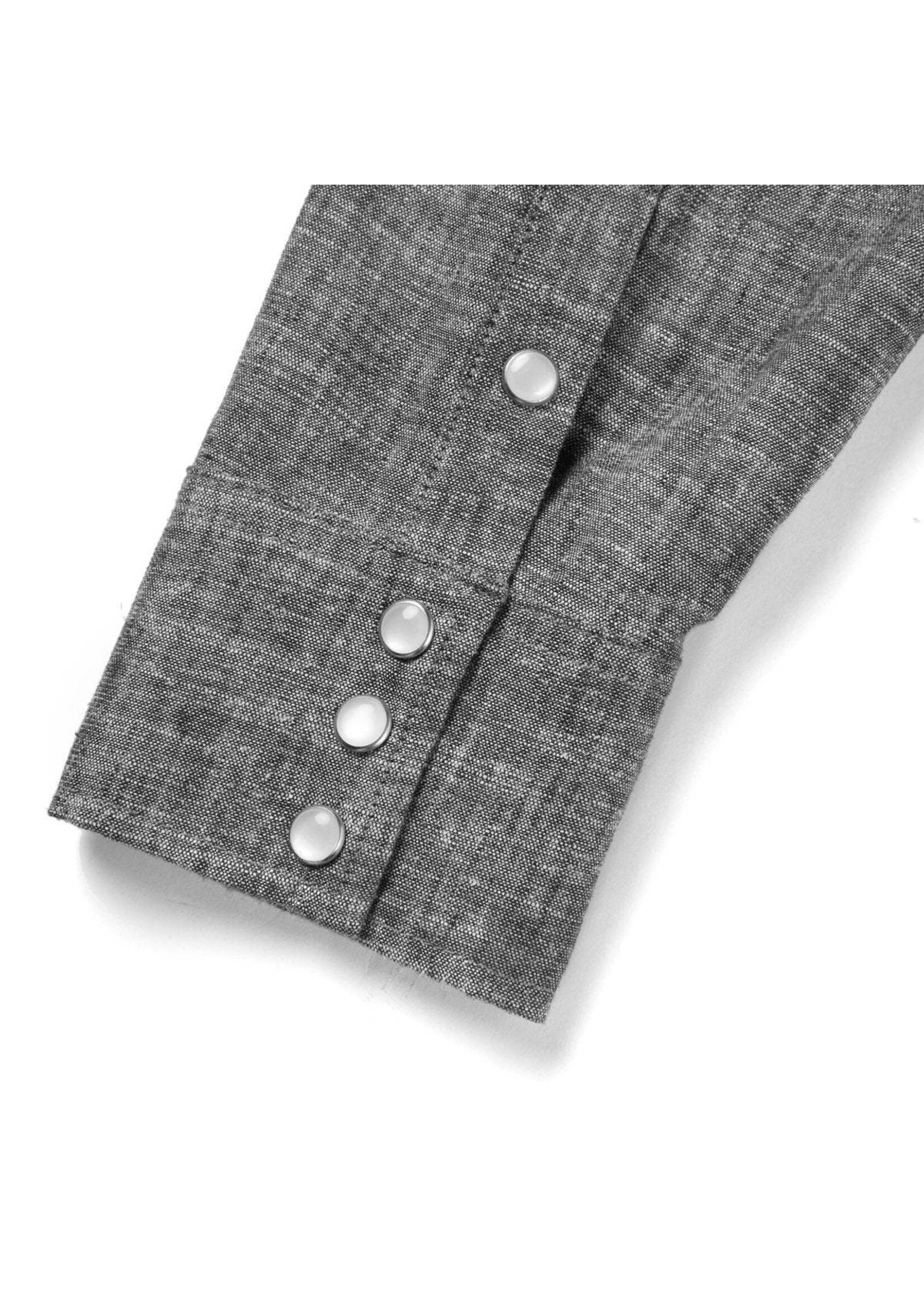 Seager Seager Reagan Washed Hemp Pearl Snap Shirt