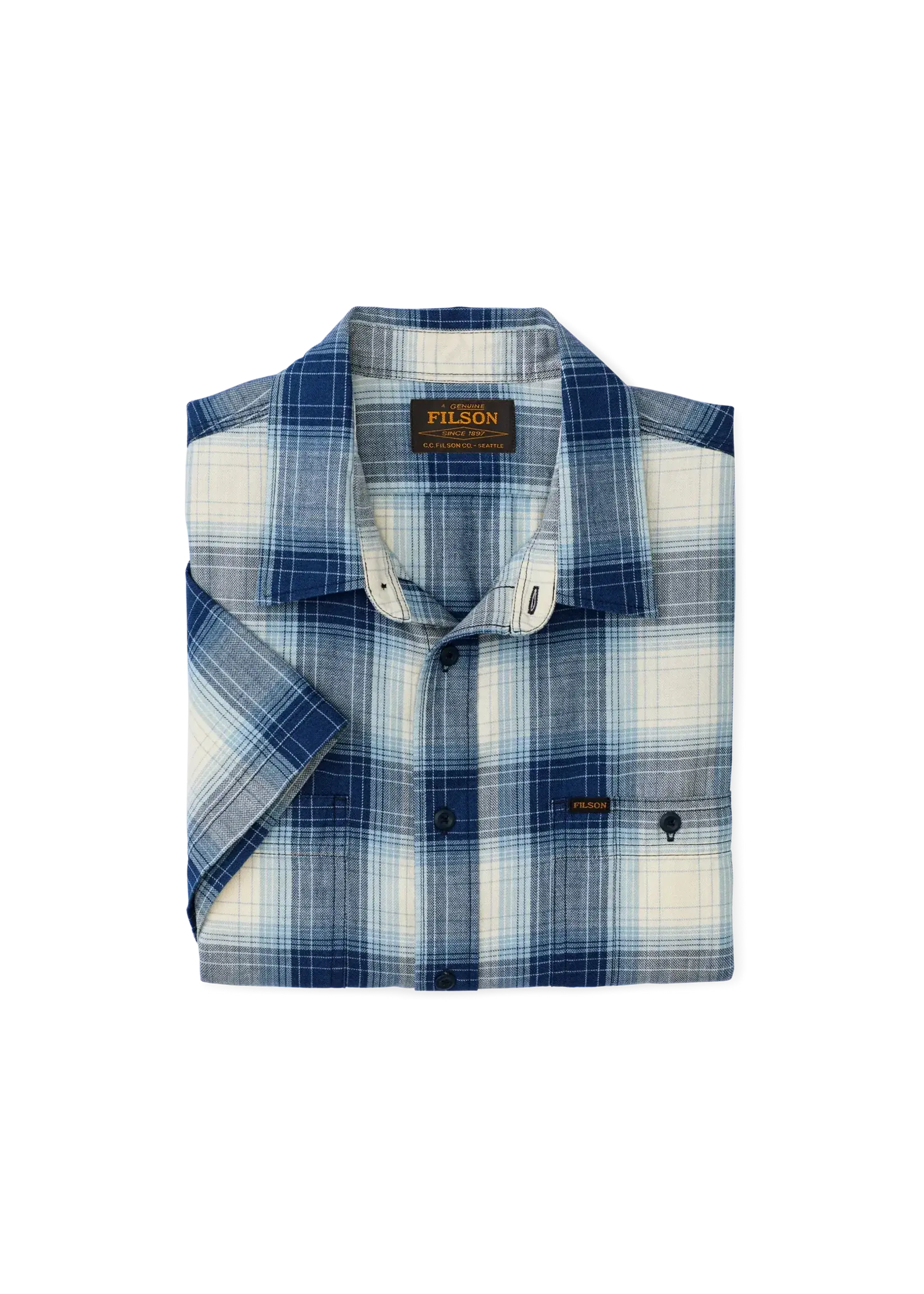 Filson Filson No. 20248774 Short Sleeve Chambray Shirt