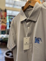 GenTeal Genteal Club Pinstripe Performance Polo