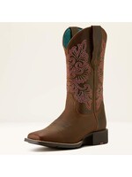 Ariat Ariat No. 10064078 Women's Round  Up Wide Square Toe Stretch Fit