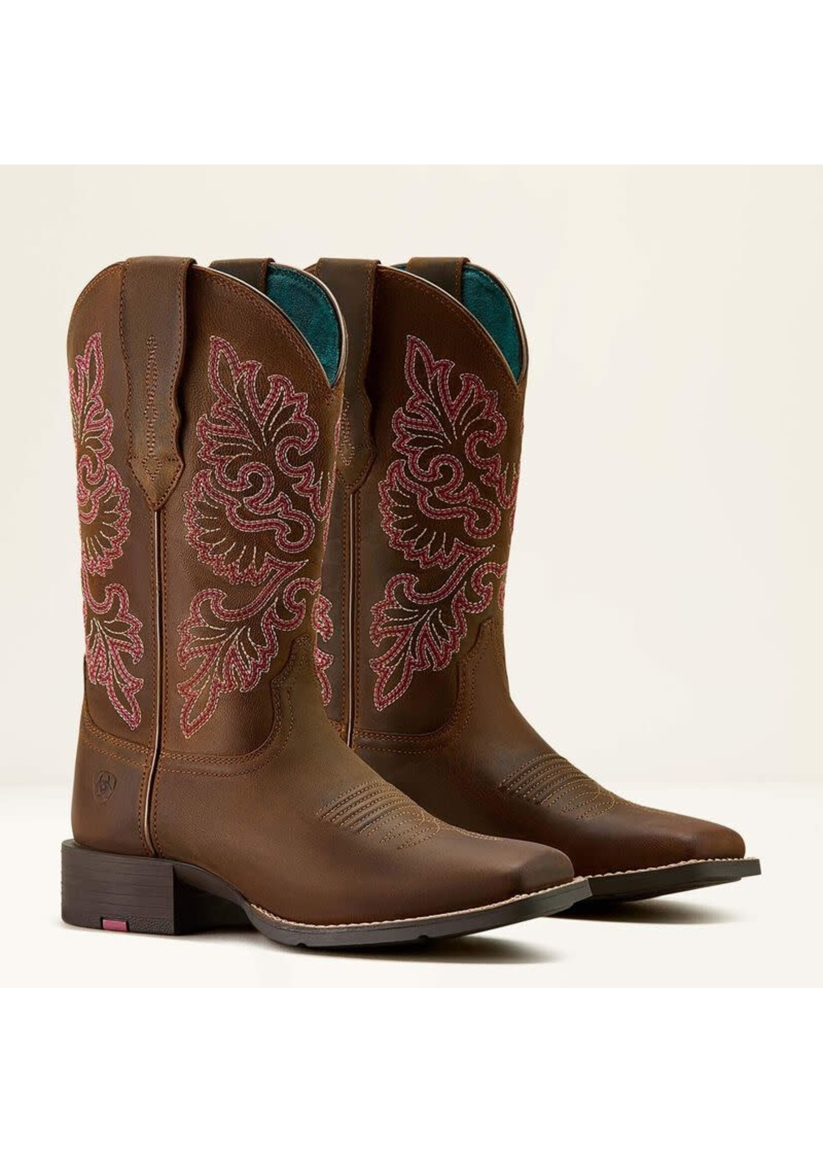 Ariat Ariat No. 10064078 Women's Round  Up Wide Square Toe Stretch Fit