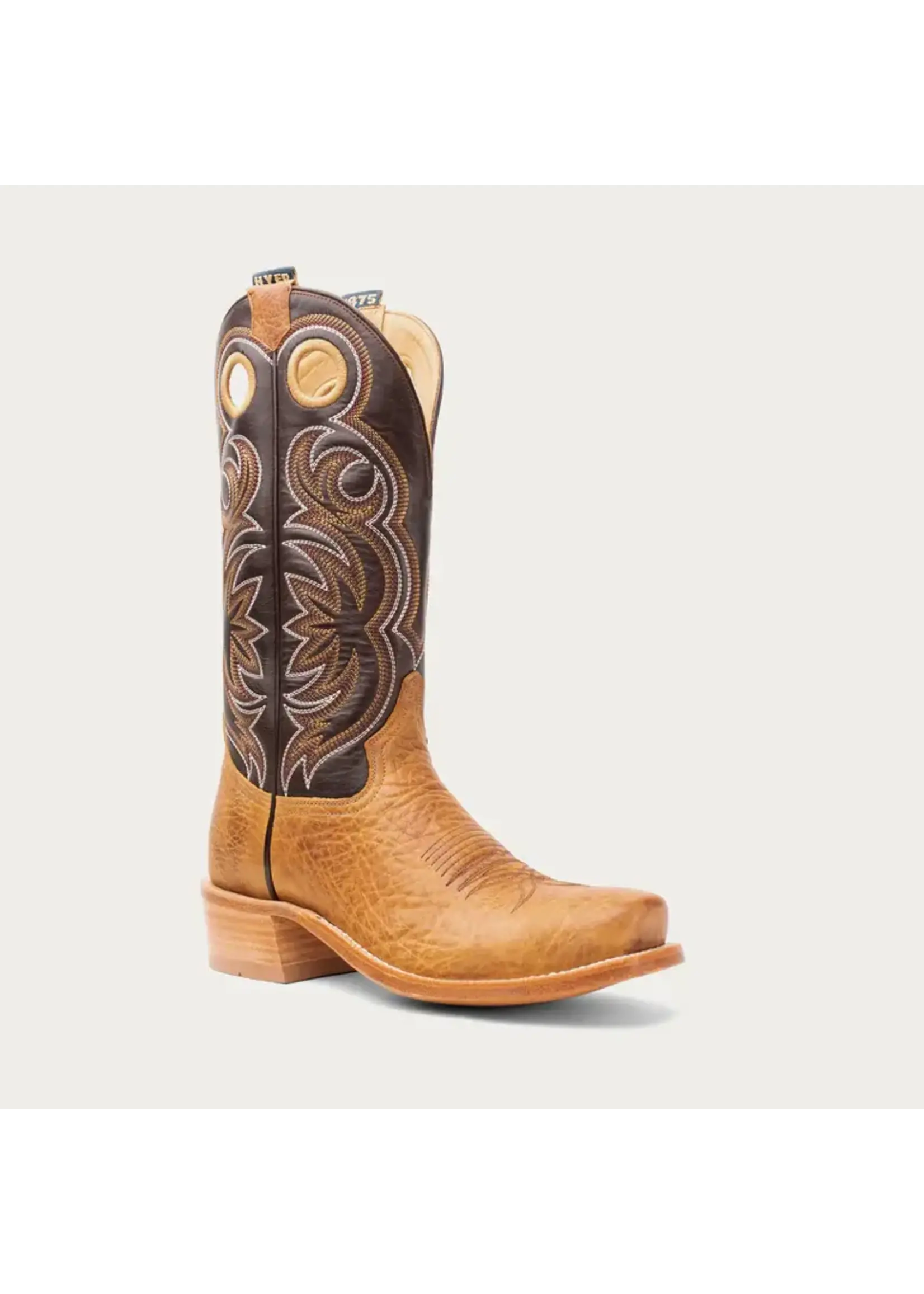 Hyer Hyer No. HM12023 Riley Tan Shrunken Shoulder Boots