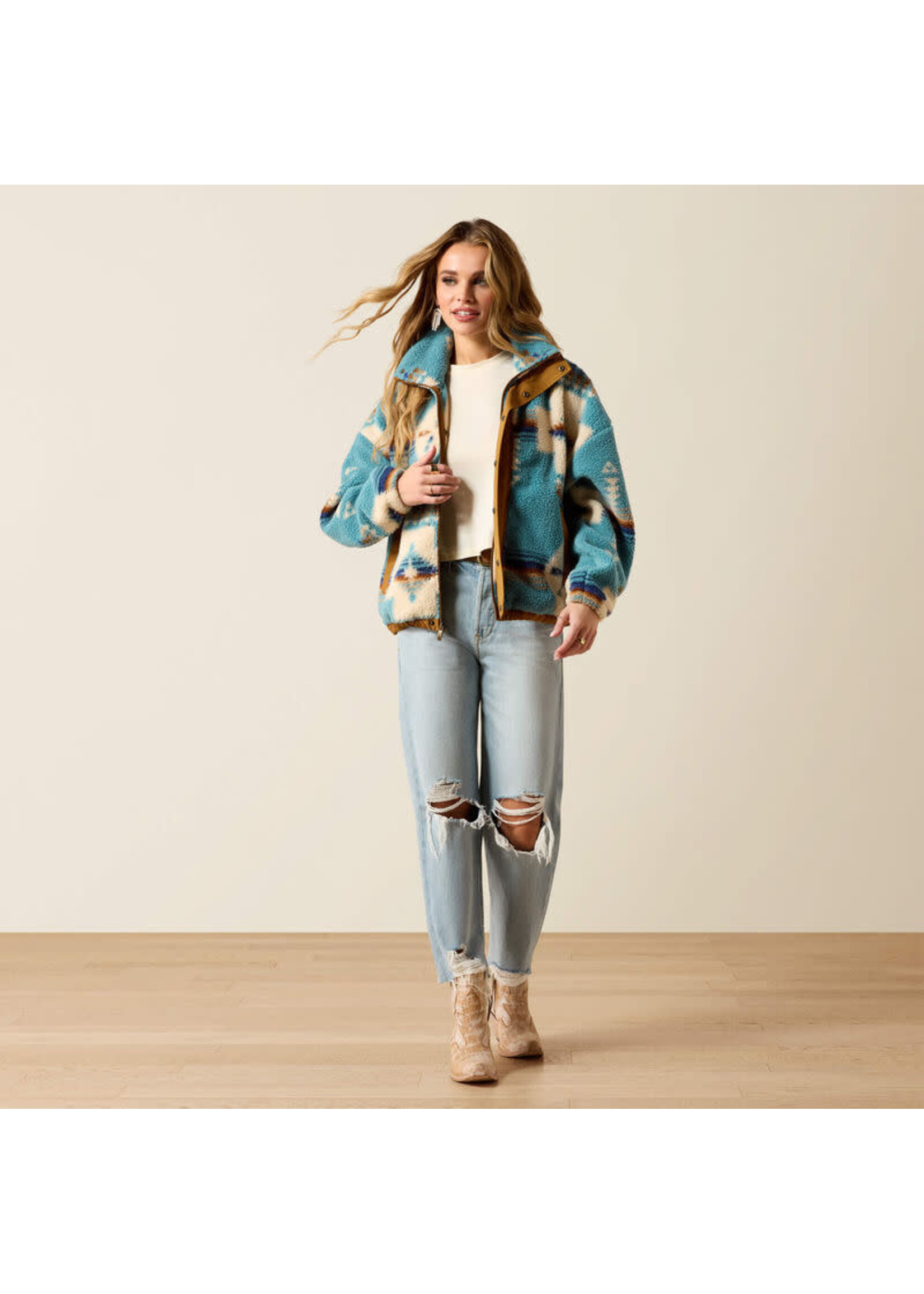 Ariat Ariat No. 10062814 Sherpa Blocked Jacket