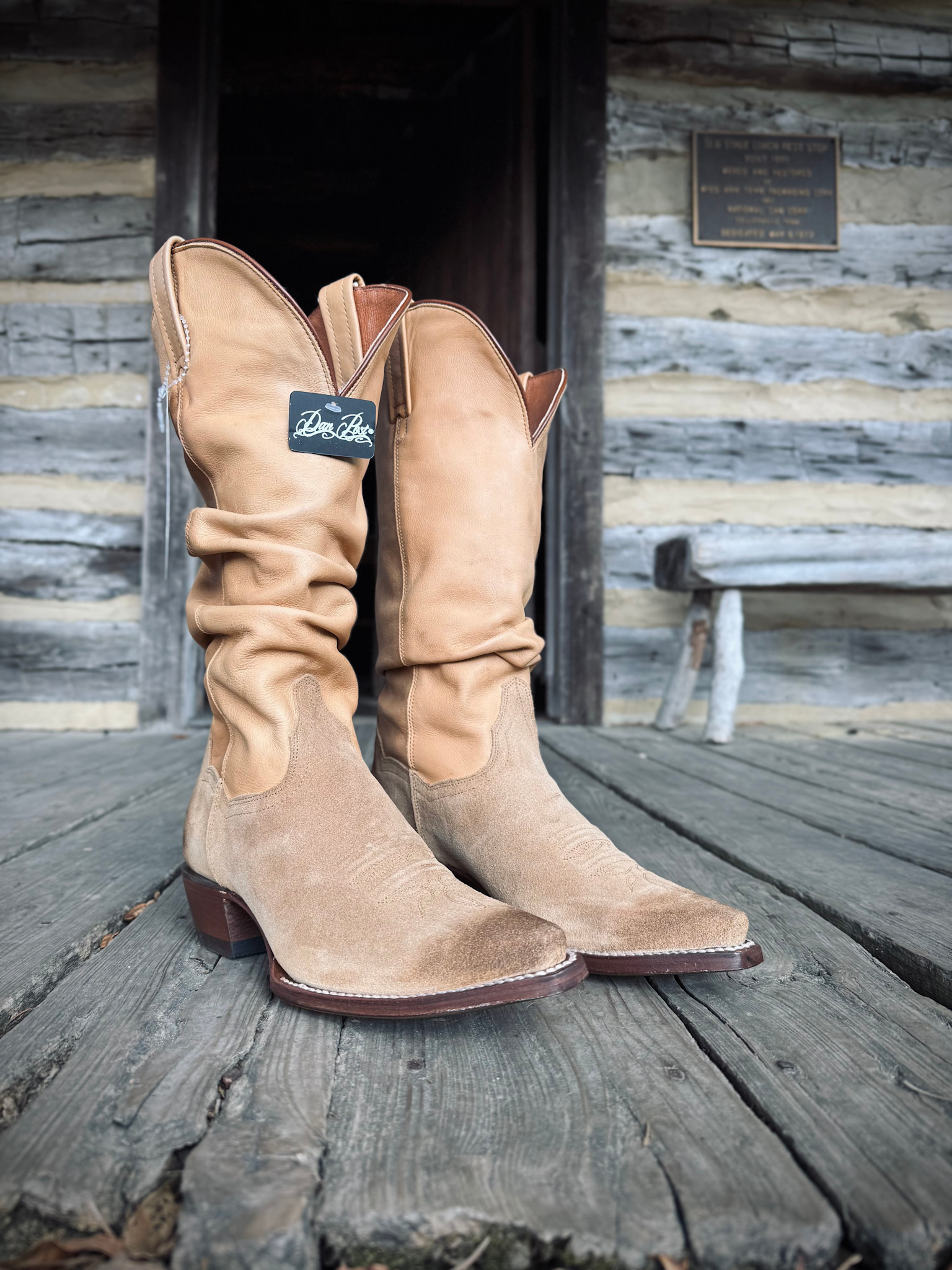 Dan Post No. DP7100 Cowgirl Chic Sand Slouch Snip - Hewlett & Dunn