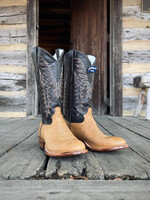 Cowtown Cowtown No. U87 Round Toe Tan Smooth Ostrich Cowboy Boot
