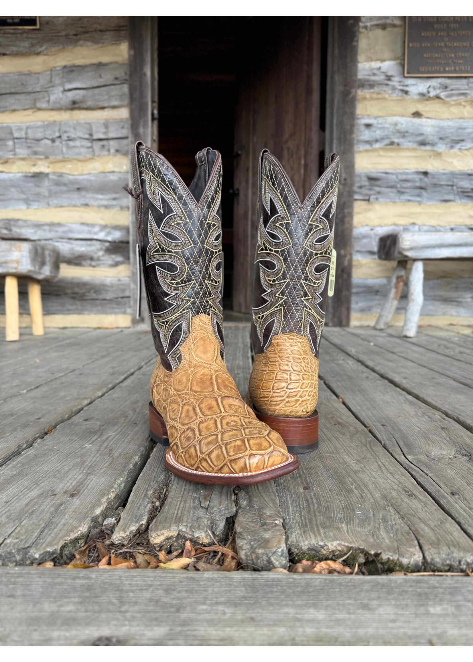 Stetson John B. Stetson No. 12-020-1852-0508 Nubuck Alligator