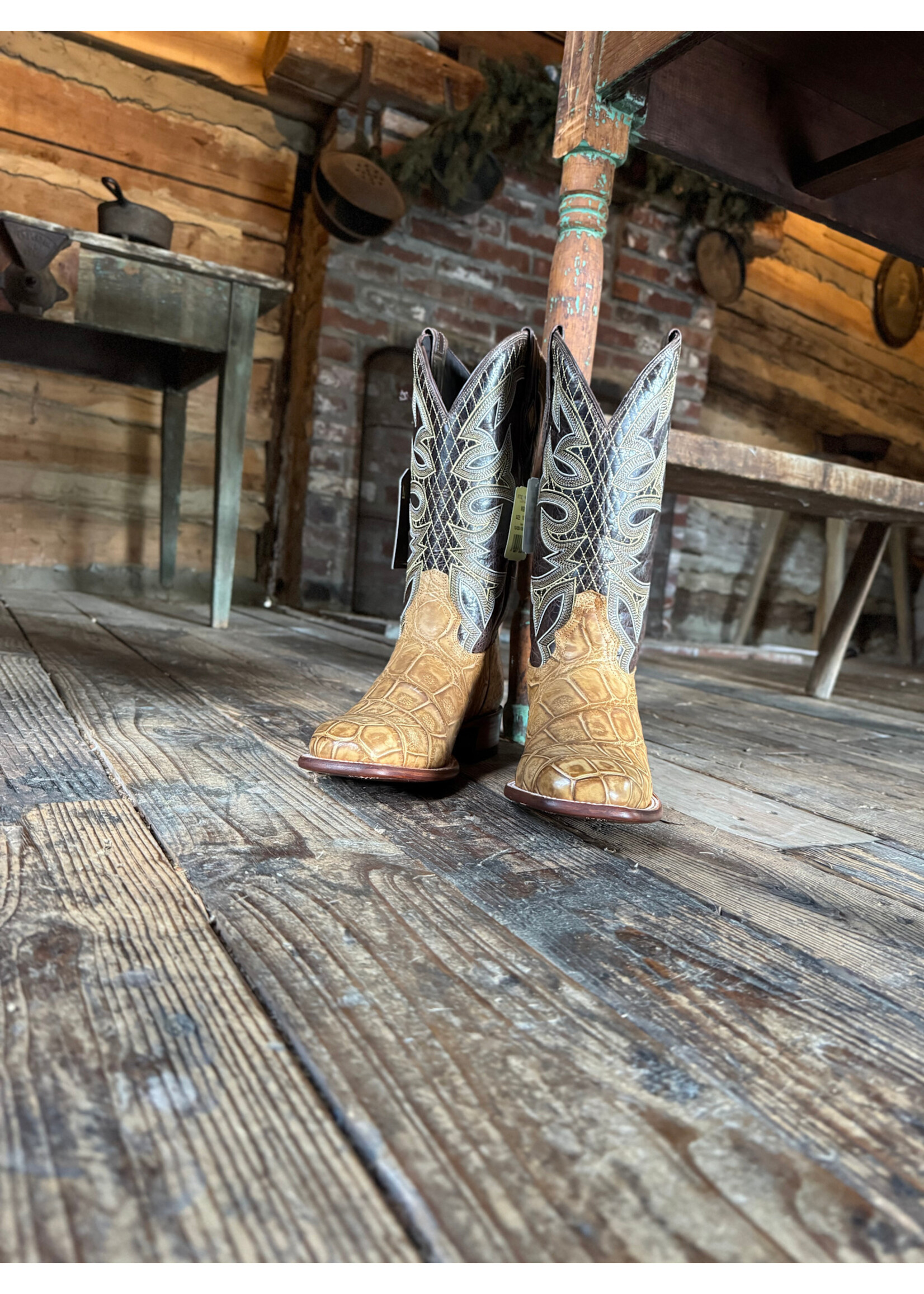 Stetson John B. Stetson No. 12-020-1852-0508 Nubuck Alligator