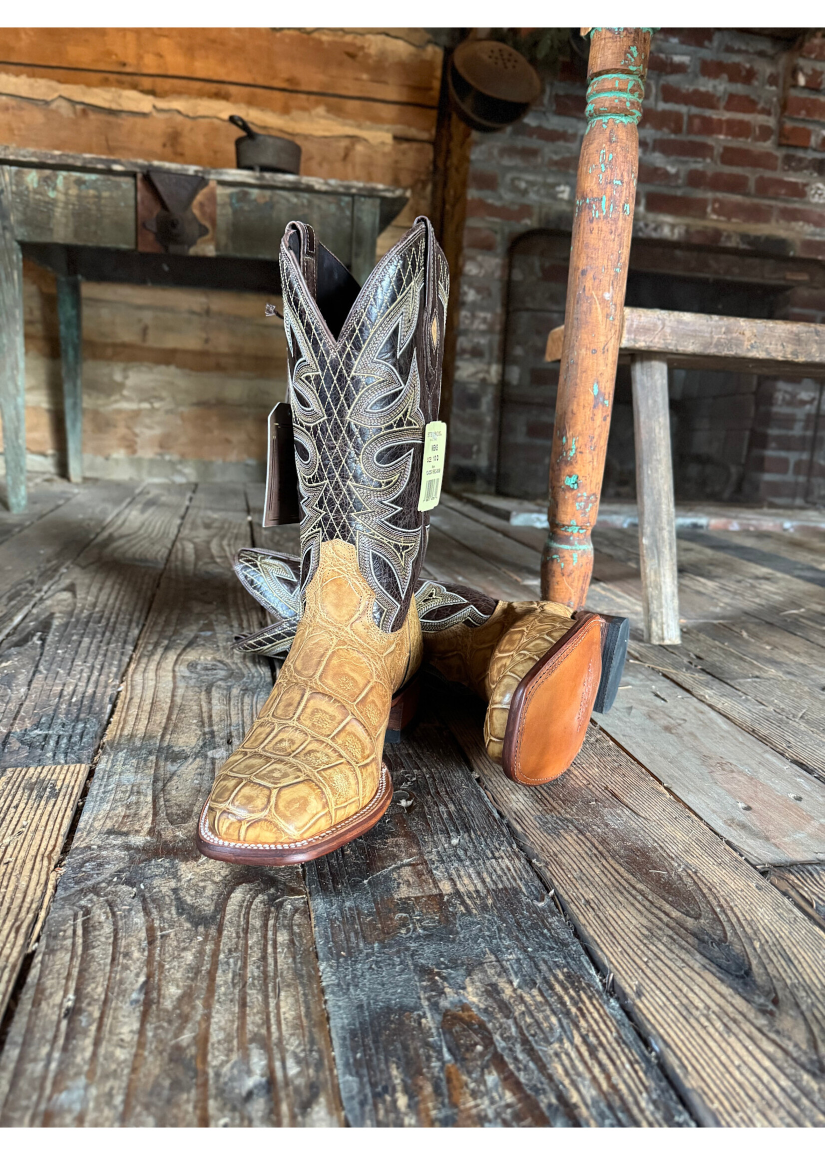 Stetson John B. Stetson No. 12-020-1852-0508 Nubuck Alligator