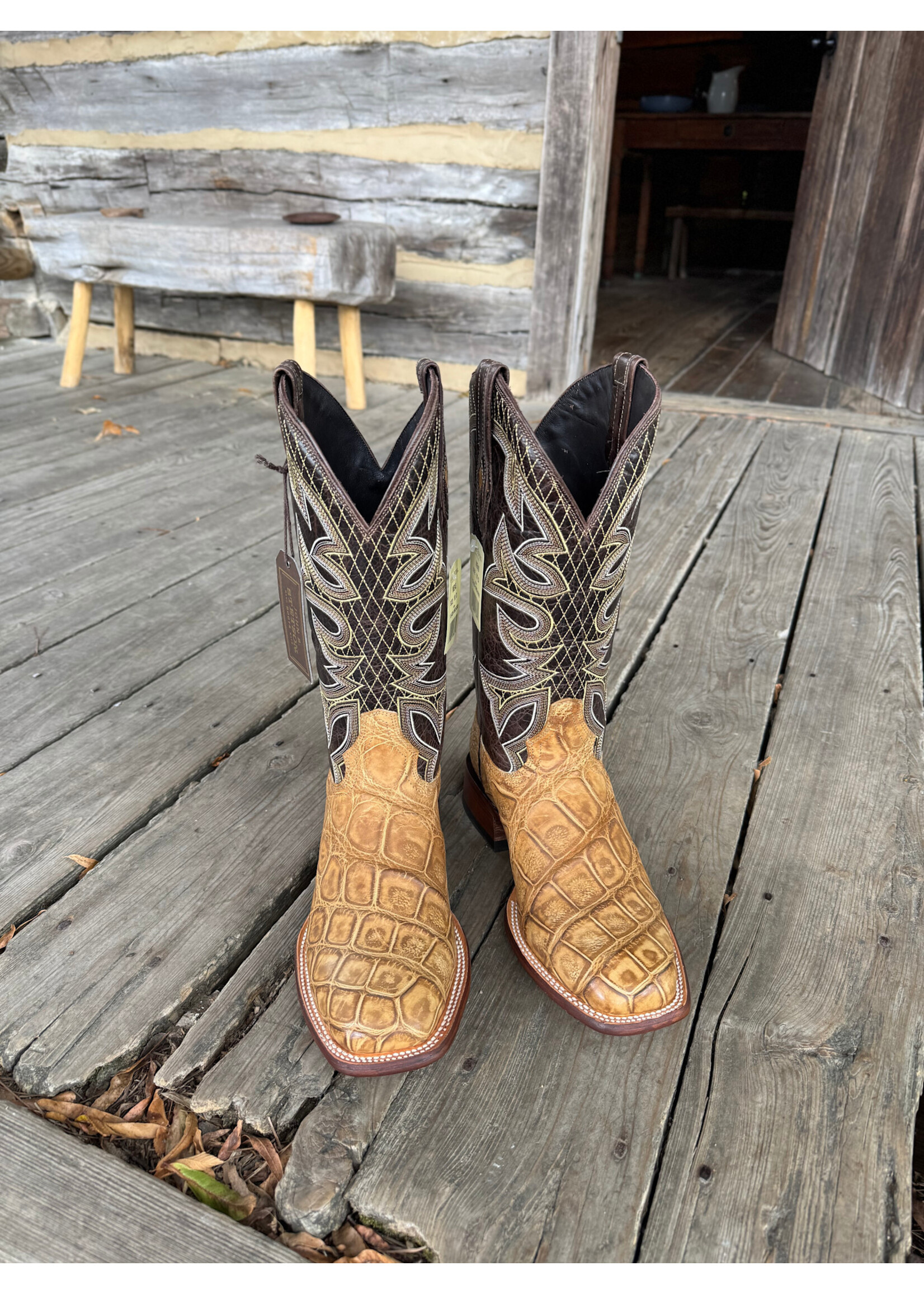 Stetson John B. Stetson No. 12-020-1852-0508 Nubuck Alligator