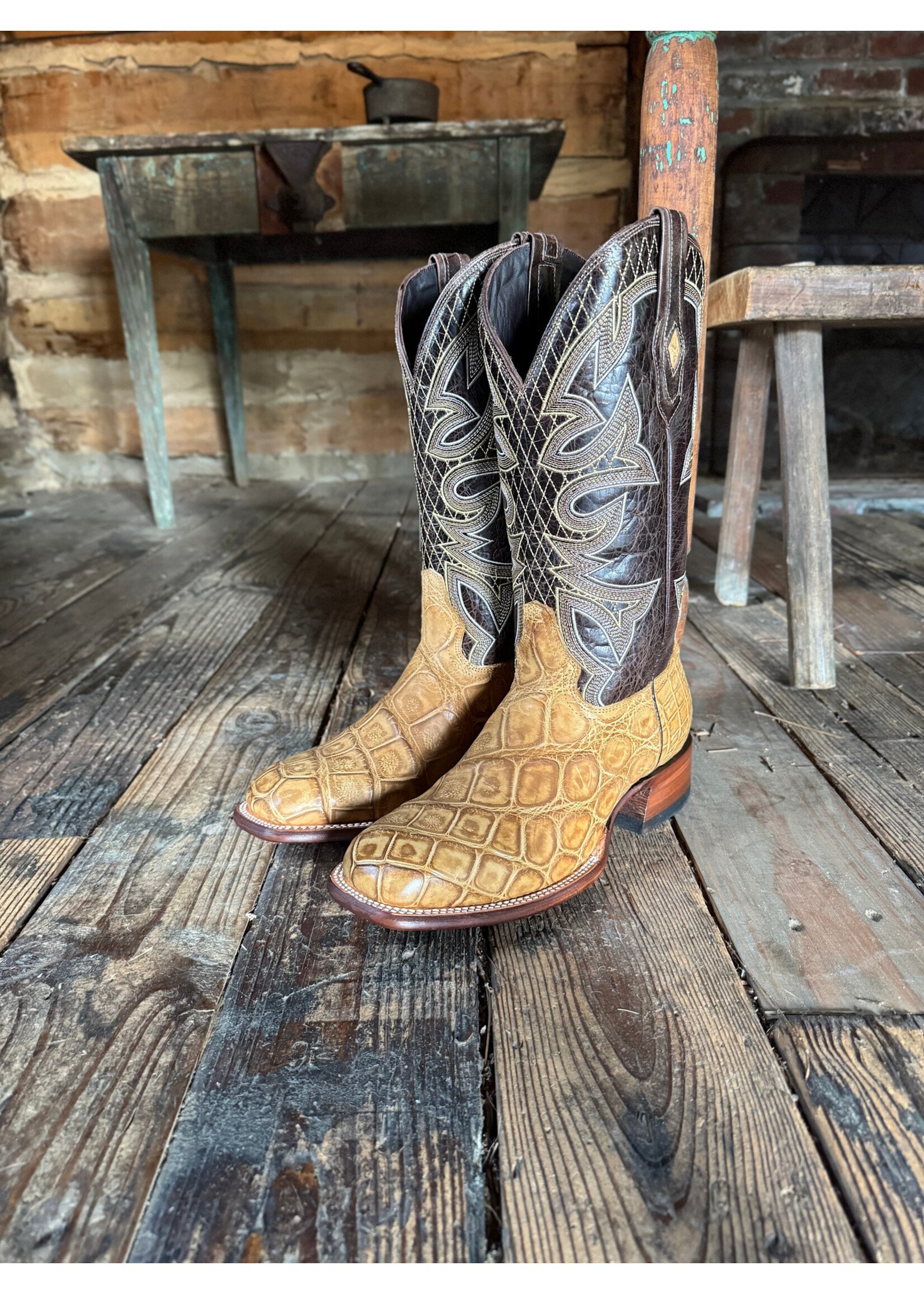 Stetson John B. Stetson No. 12-020-1852-0508 Nubuck Alligator