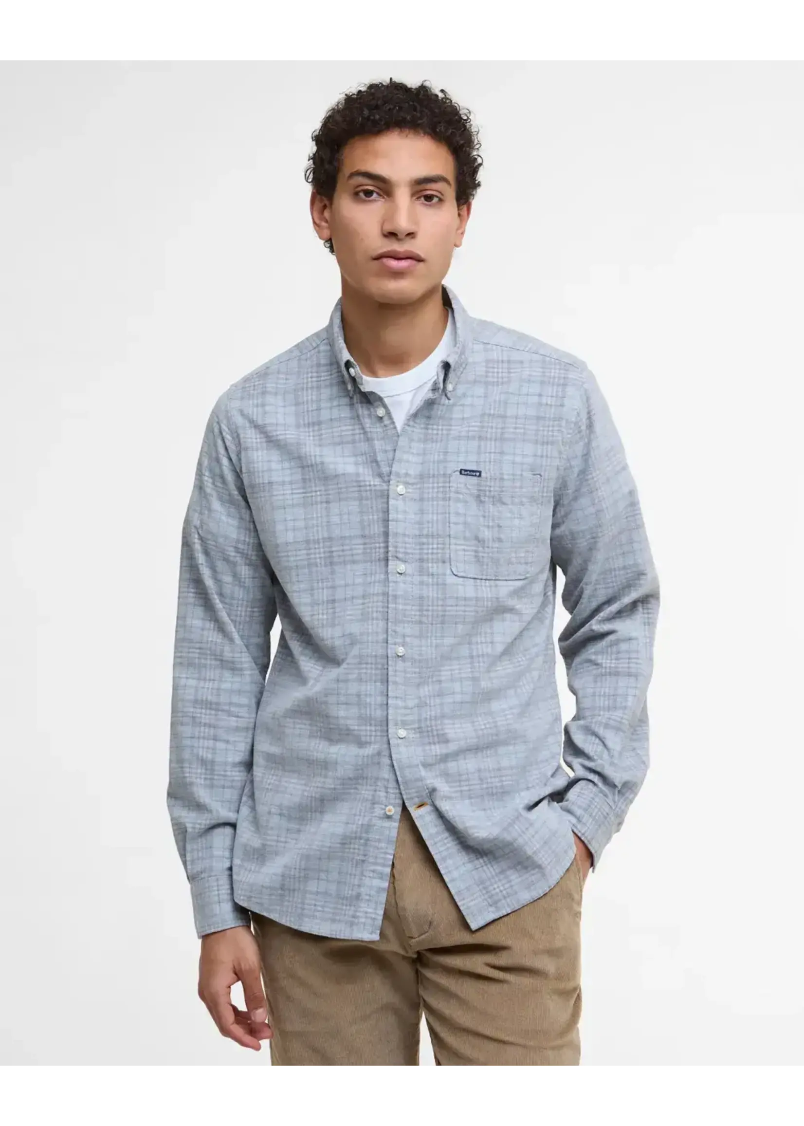 Barbour Barbour Southfield Tailored Checked Cord Shirt