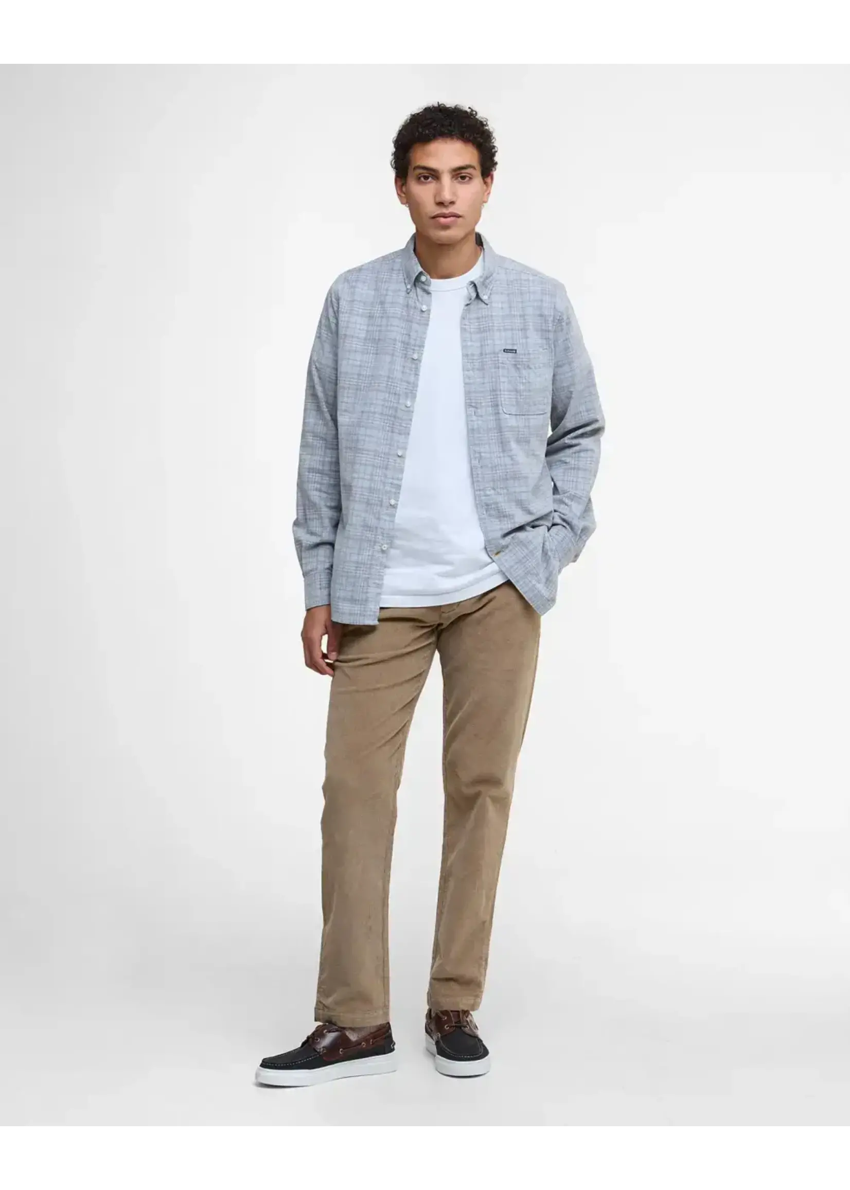 Barbour Barbour Southfield Tailored Checked Cord Shirt