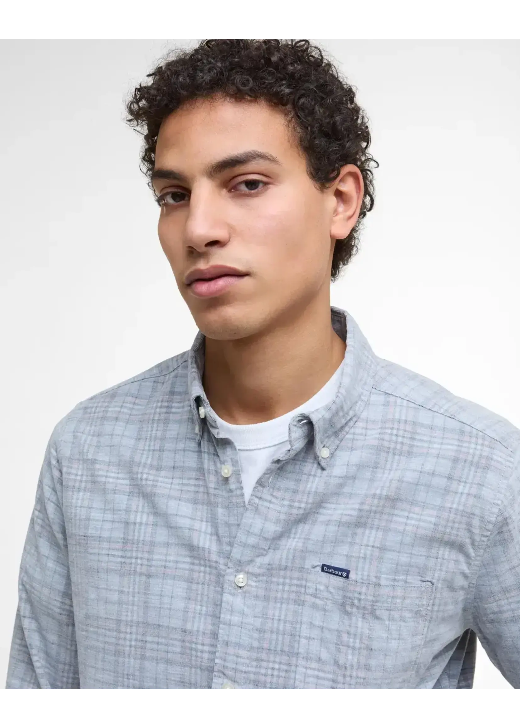 Barbour Barbour Southfield Tailored Checked Cord Shirt