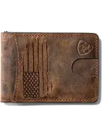 Ariat Ariat No. A3546002 USA Flag Front Pocket Wallet