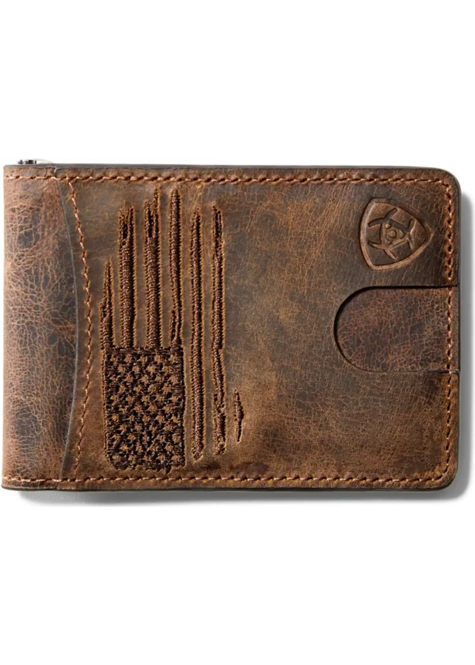 Ariat Ariat No. A3546002 USA Flag Front Pocket Wallet