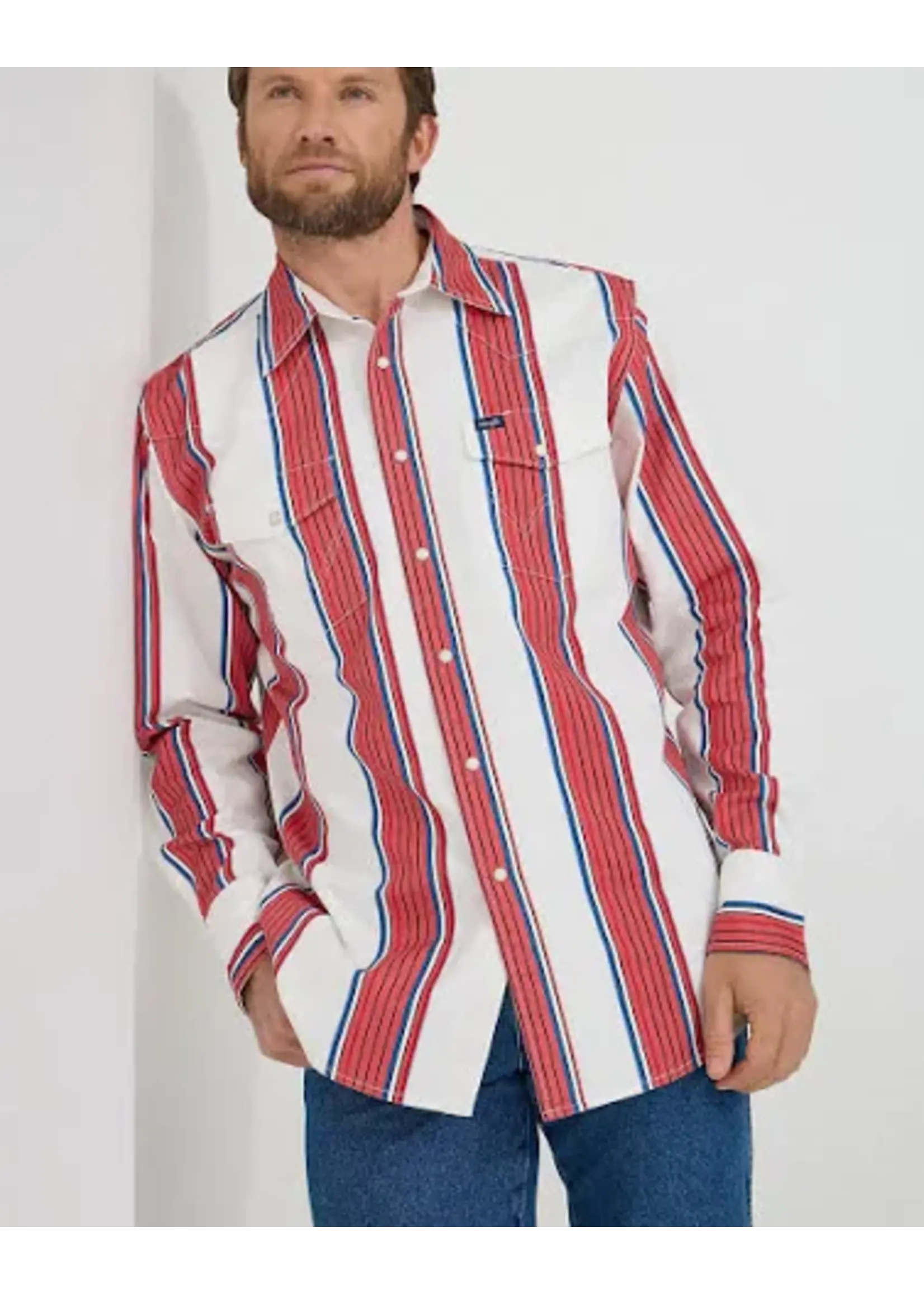 Wrangler Wrangler Long Sleeve Brushpopper Shirt