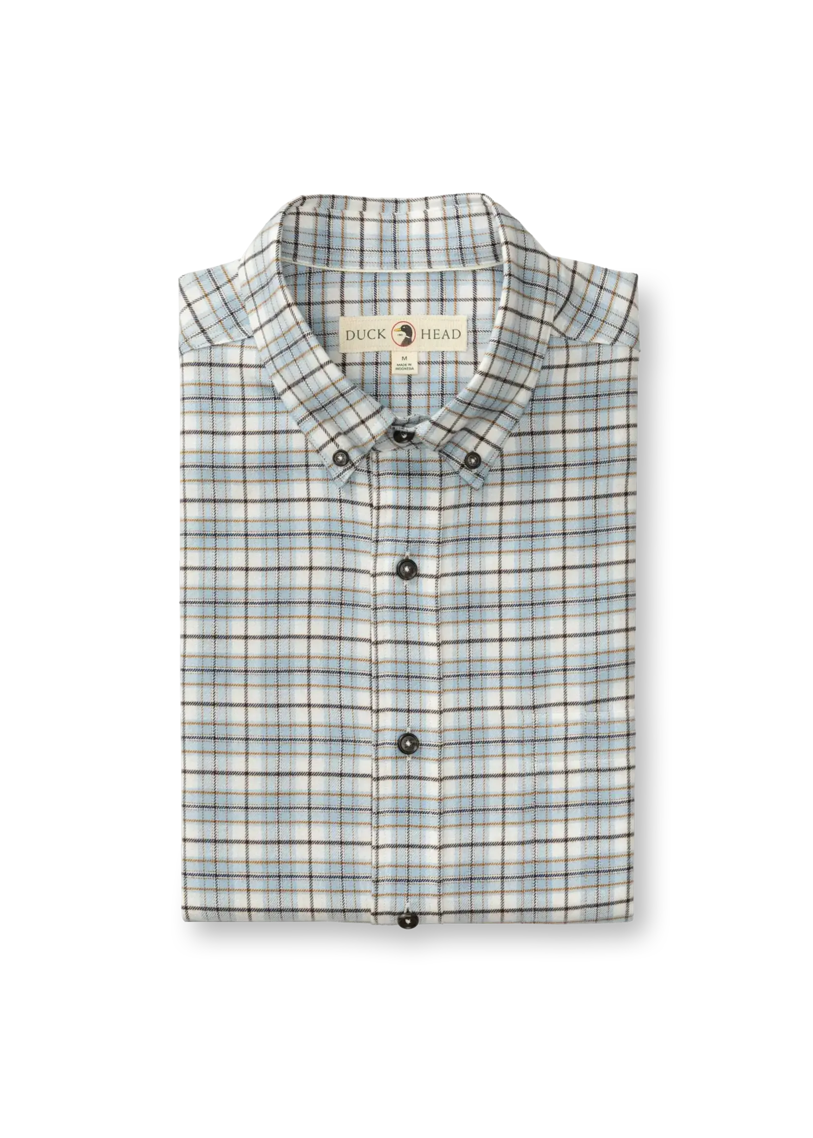 Duck Head Duck Head No. D11463  Layne Plaid Cotton Flannel Sport Shirt