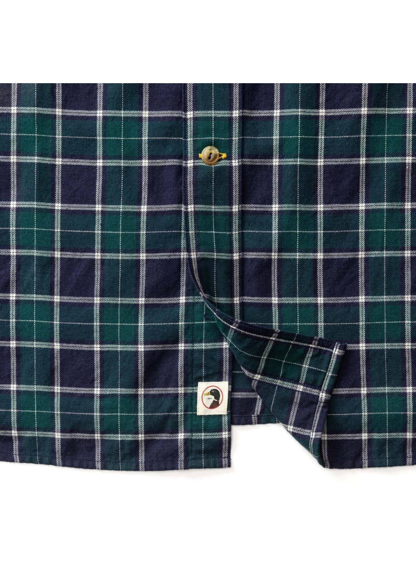 Duck Head Duck Head No. D11459 Pickens Plaid Cotton Wool Sport Shirt
