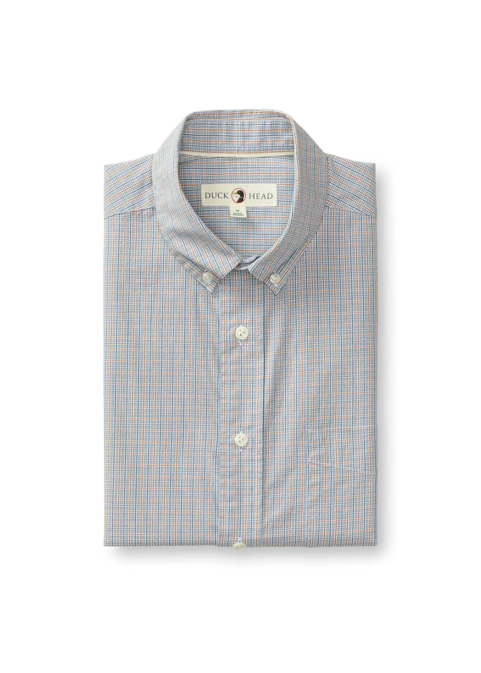 Duck Head Duck Head No. D11441 Rollins Plaid Cotton Cashmere Poplin Shirt