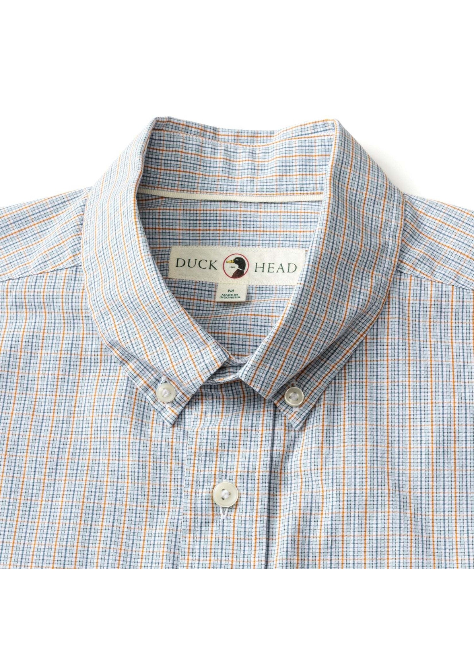 Duck Head Duck Head No. D11441 Rollins Plaid Cotton Cashmere Poplin Shirt
