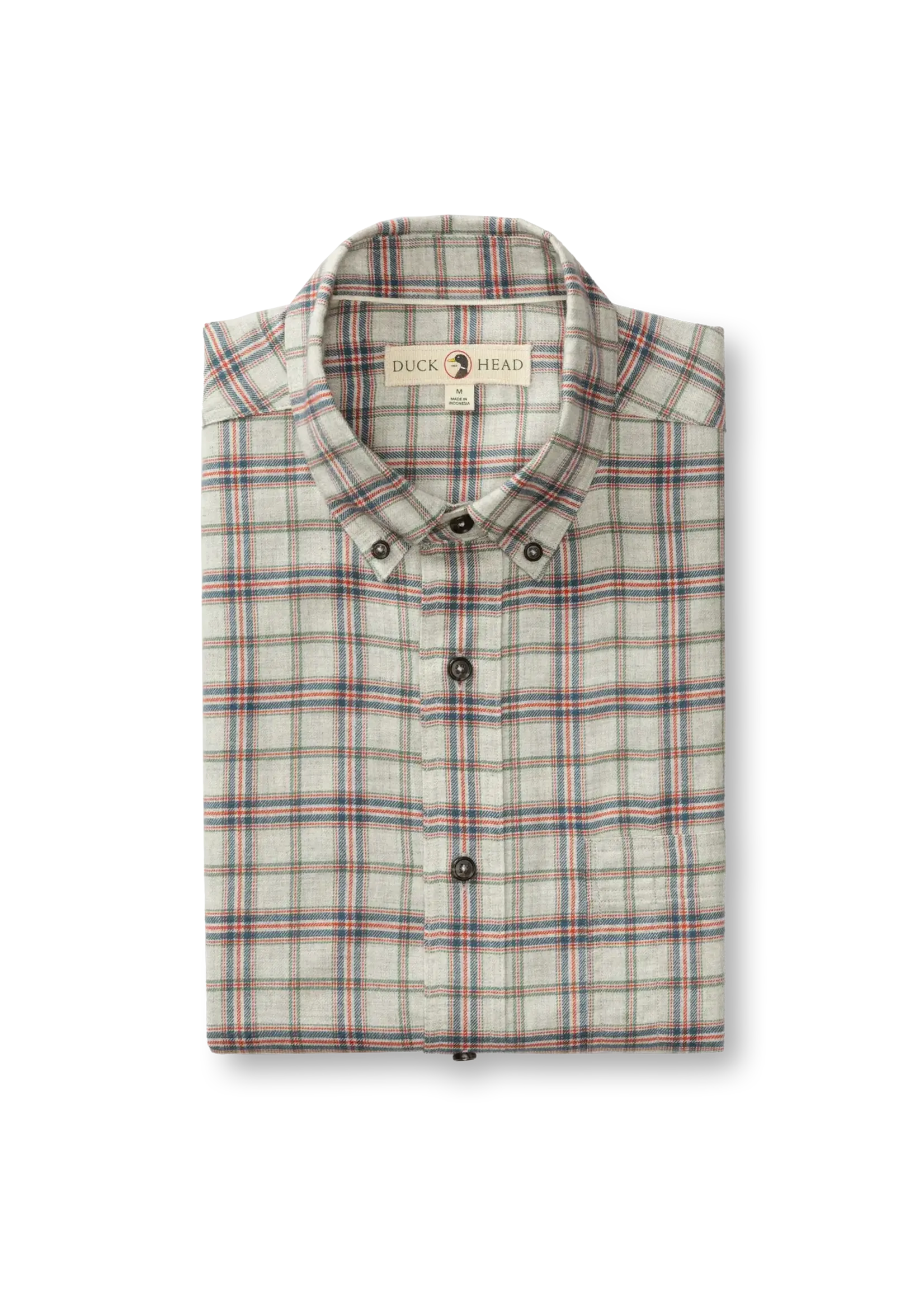 Duck Head Duck Head No. D11468 Malcolm Plaid Cotton Flannel Sport Shirt