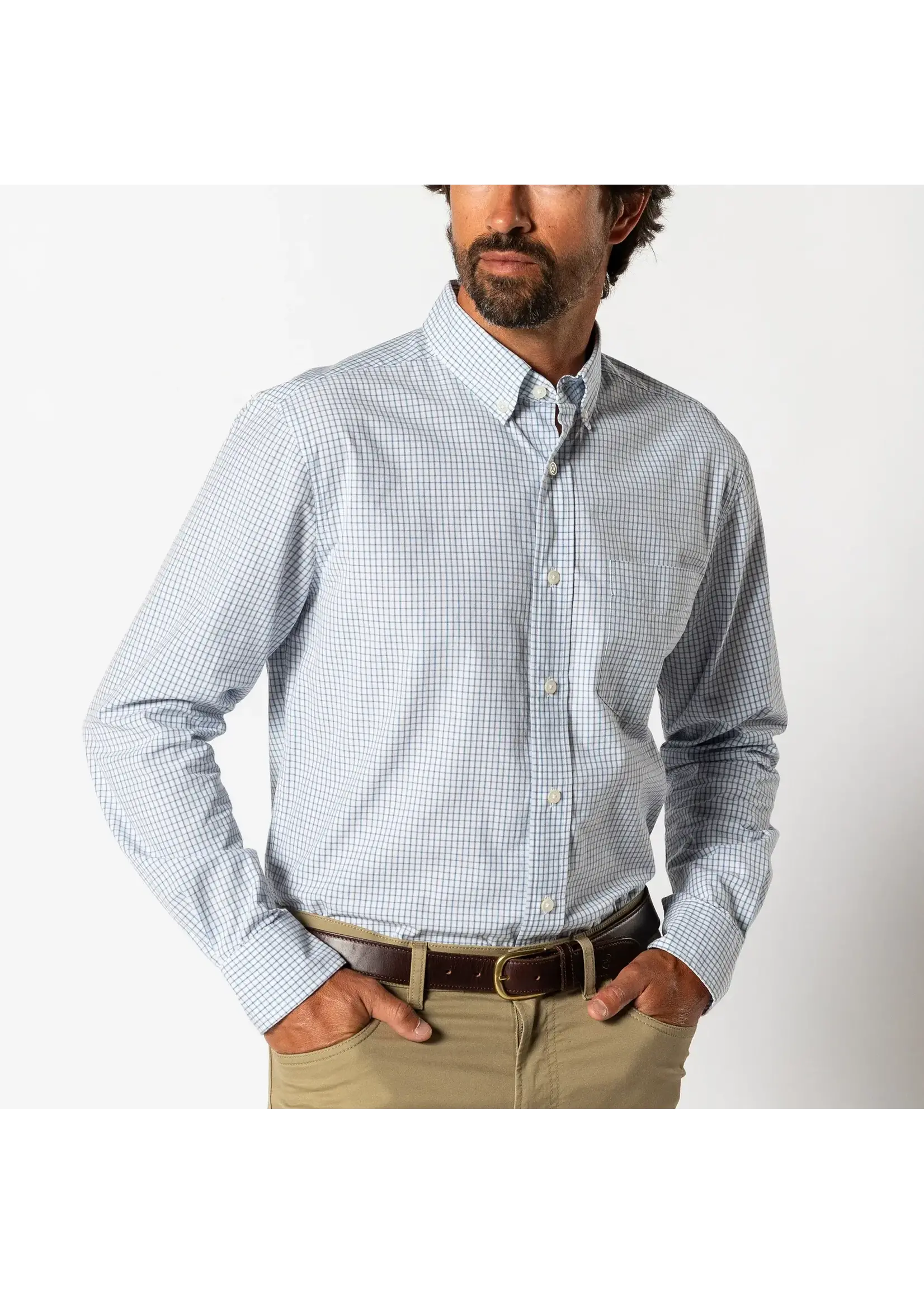 Duck Head Duck Head No. D11487 Lewis Plaid Cotton Cashmere Poplin Shirt