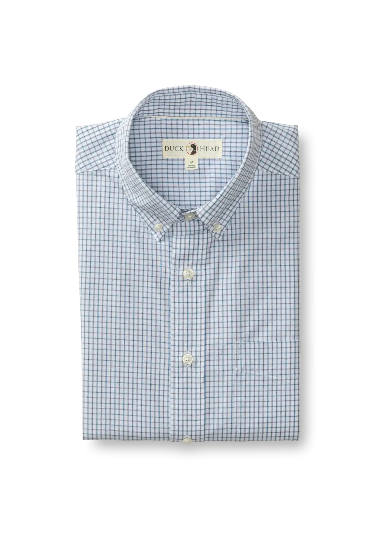 Duck Head Duck Head No. D11487 Lewis Plaid Cotton Cashmere Poplin Shirt