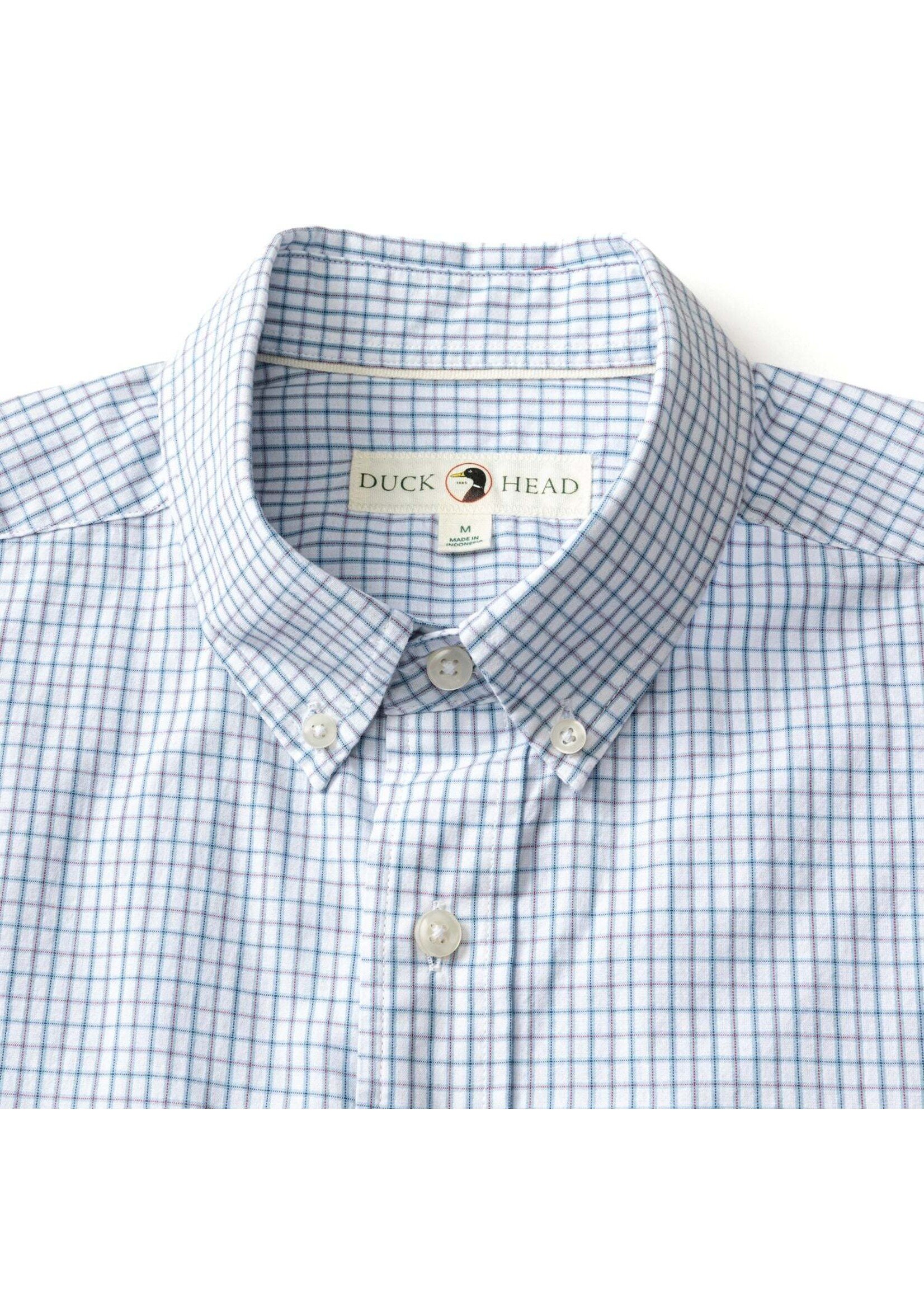 Duck Head Duck Head No. D11487 Lewis Plaid Cotton Cashmere Poplin Shirt