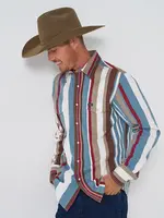 Wrangler Wrangler No. 112375204 Brushpopper Western Snap Workshirt