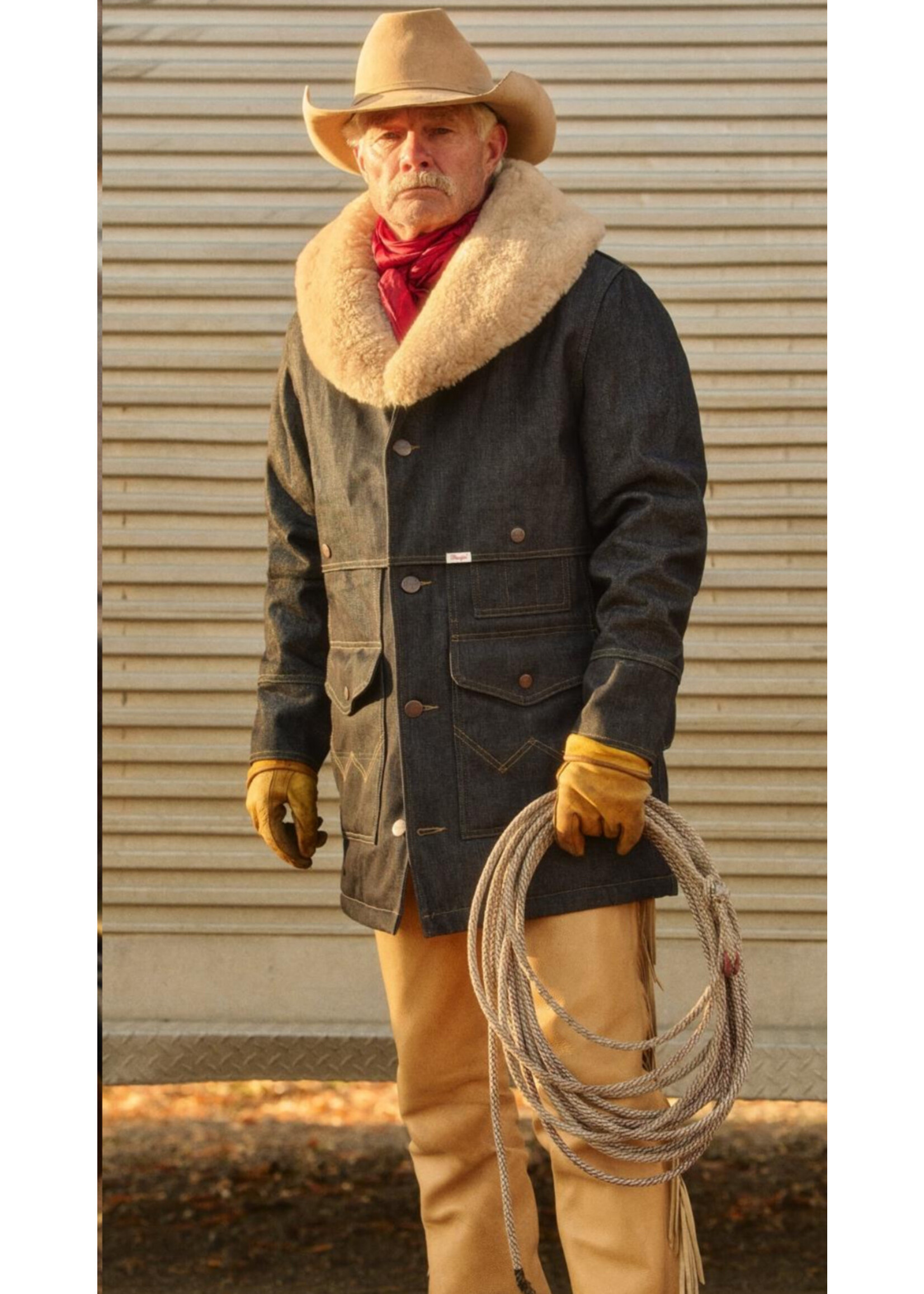 Filson Filson X Wrangler No. 112370270 Denim Packer Jacket