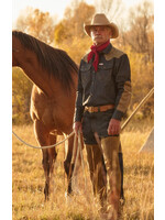 Filson Filson X Wrangler No. 112370357 Adventure Shirt- Brown Horn Snap