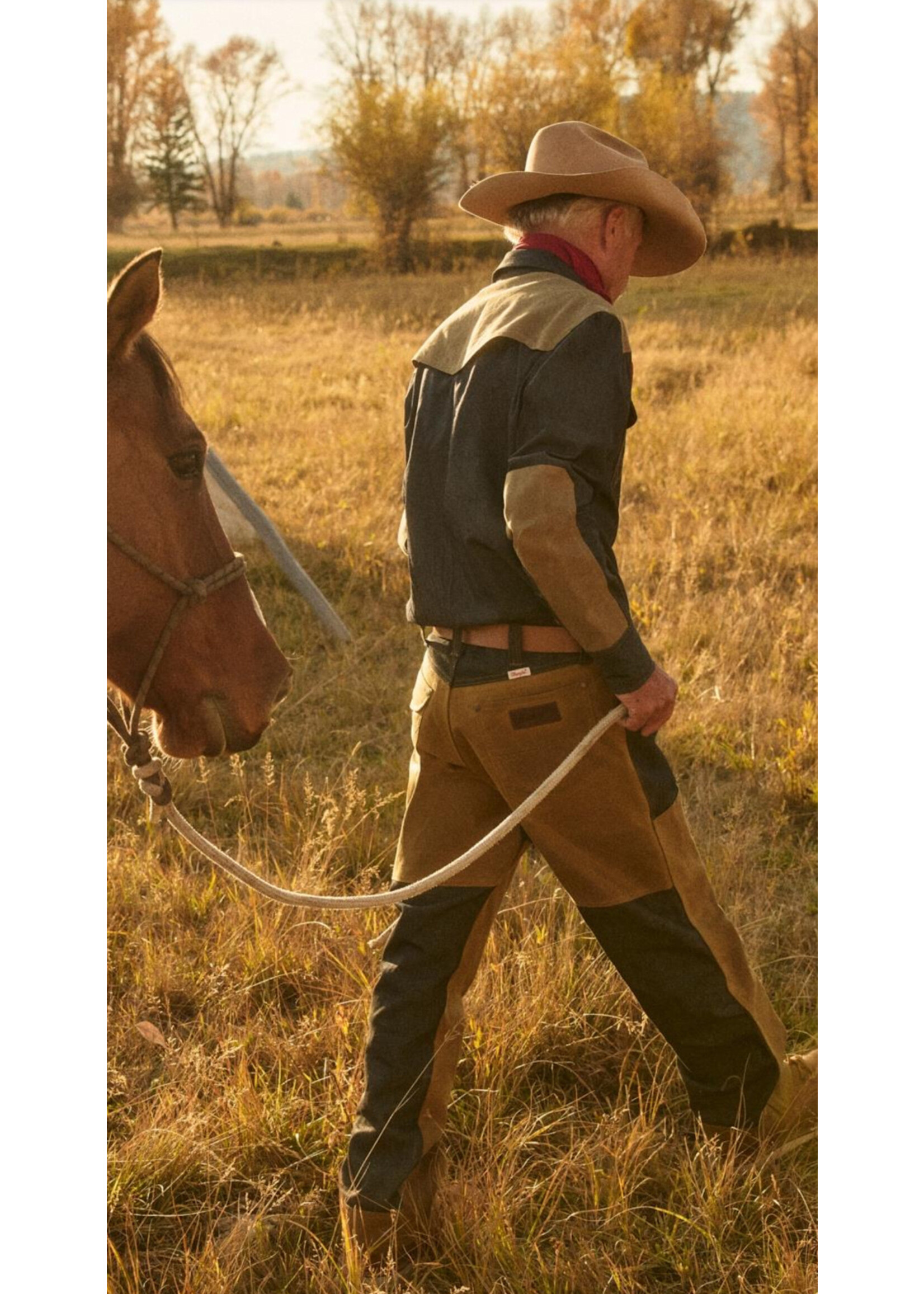 Filson Filson X Wrangler No. 112370357 Adventure Shirt- Brown Horn Snap