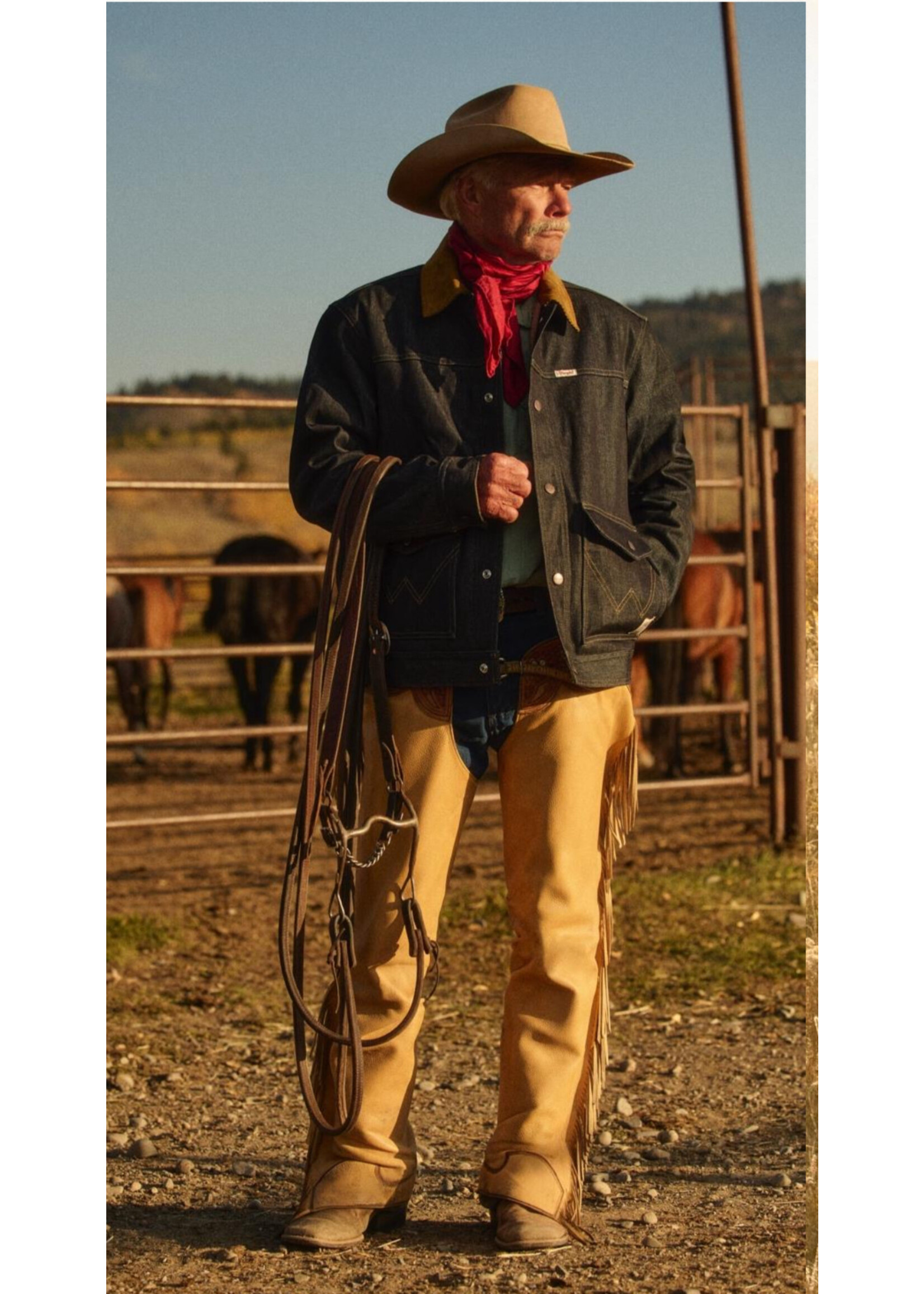 Filson Filson X Wrangler No. 112370784 Denim Work Jacket