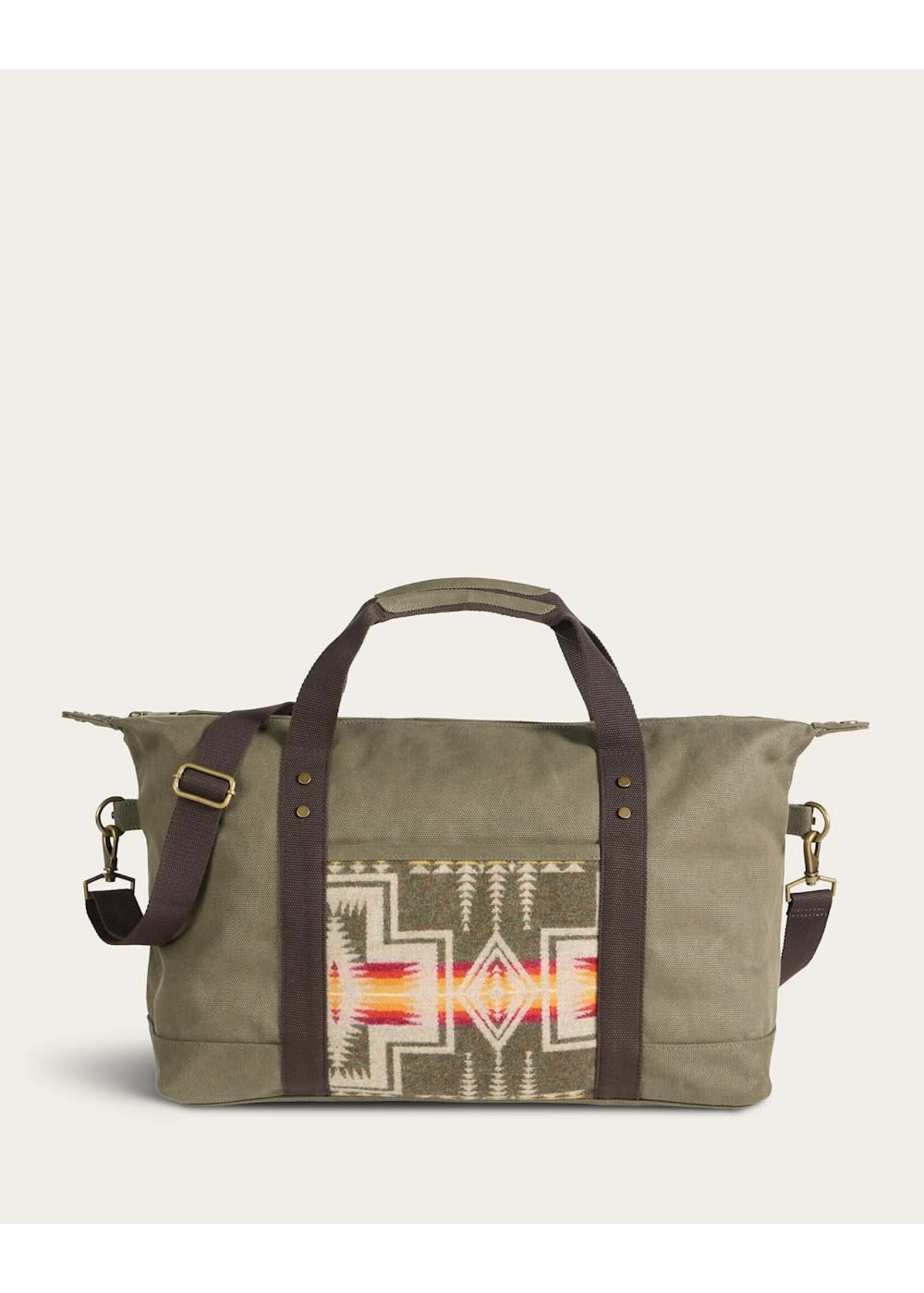 Pendleton Pendleton No. GA410 Harding Olive Canvas Weekender