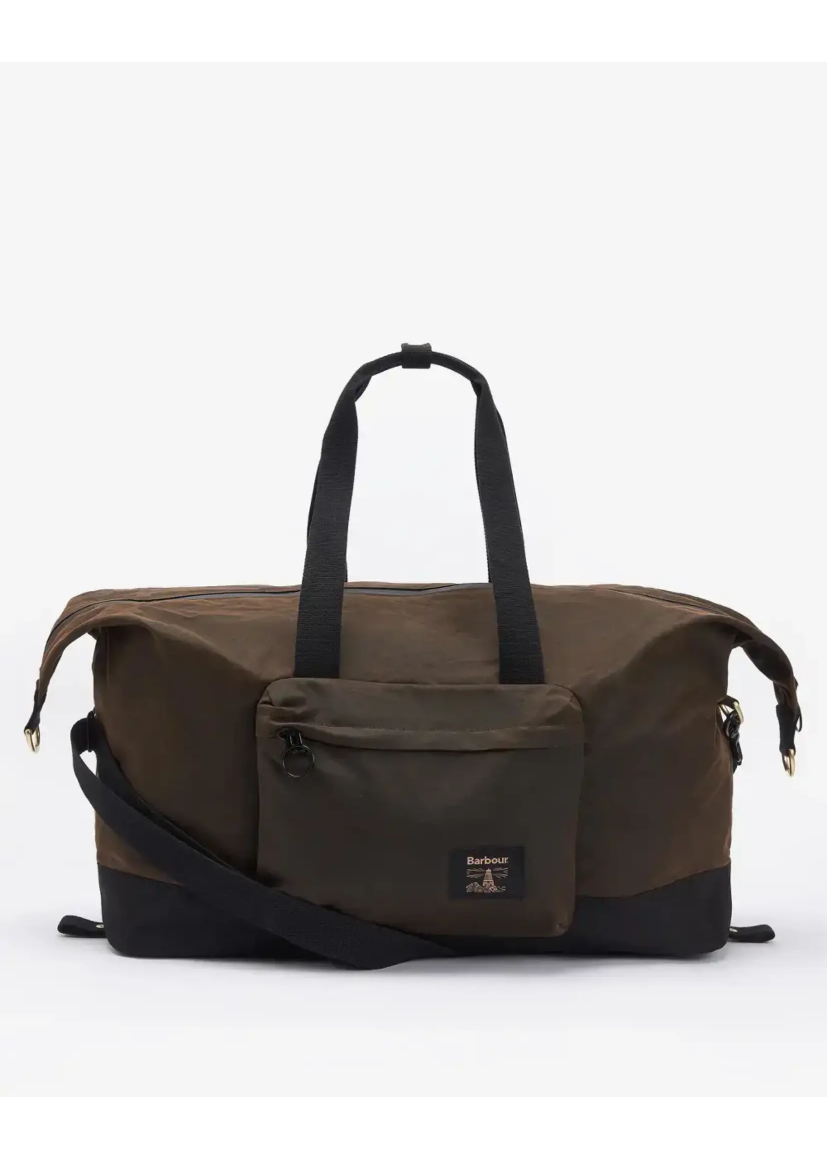 Barbour Barbour Olive Brown Field Wax Holdall