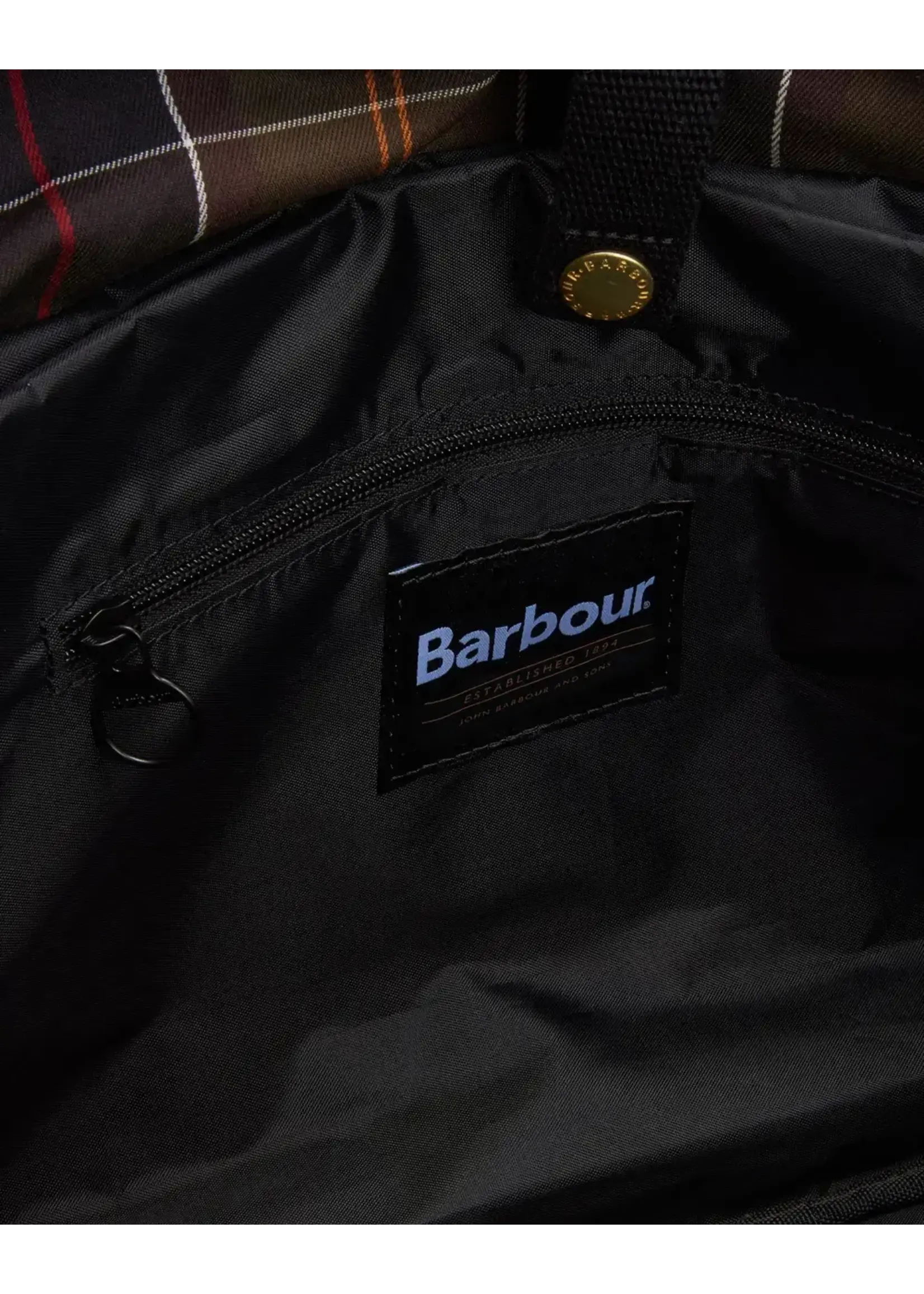 Barbour Barbour Olive Brown Field Wax Holdall