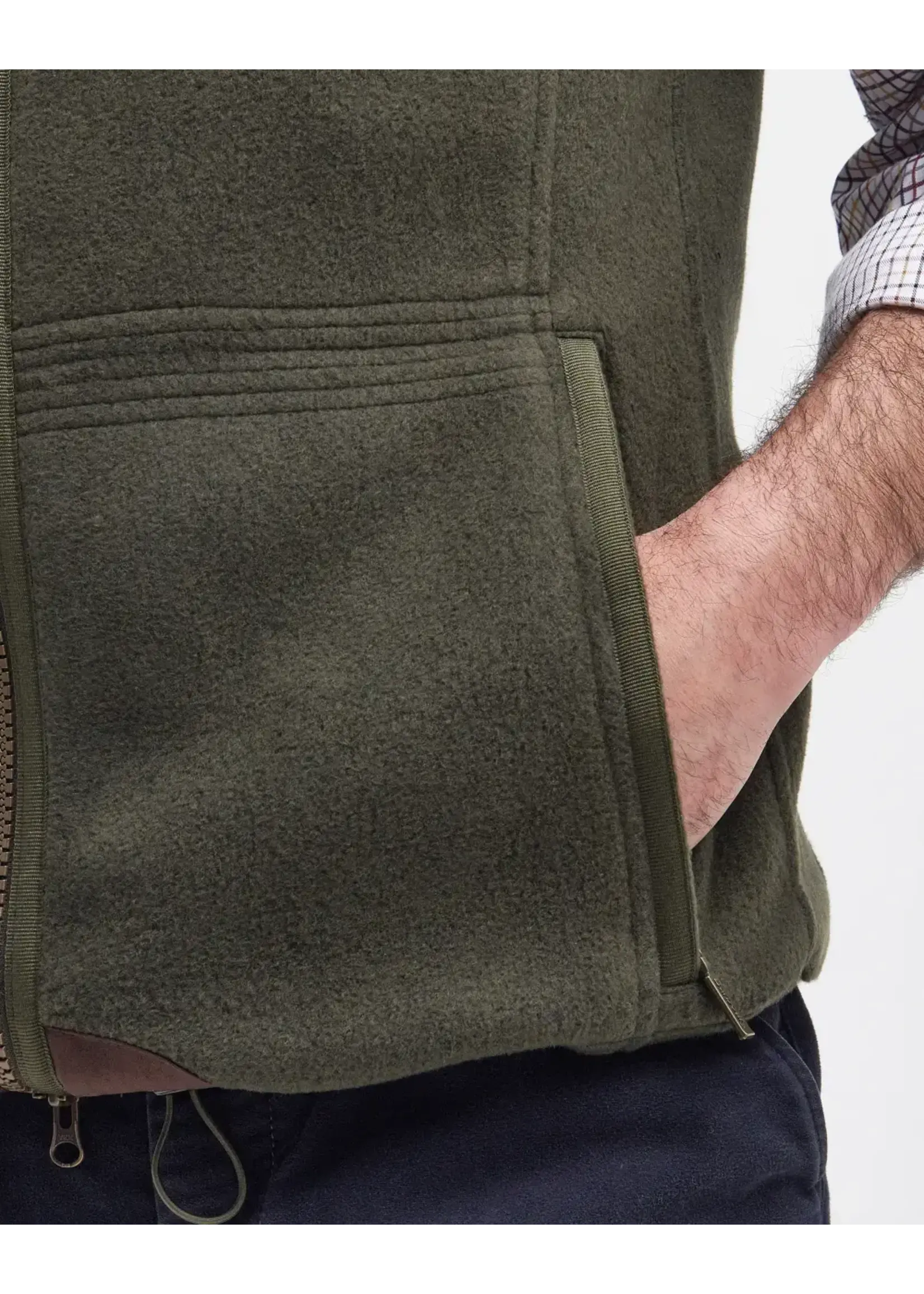 Barbour Barbour Langdale Olive Fleece Gilet