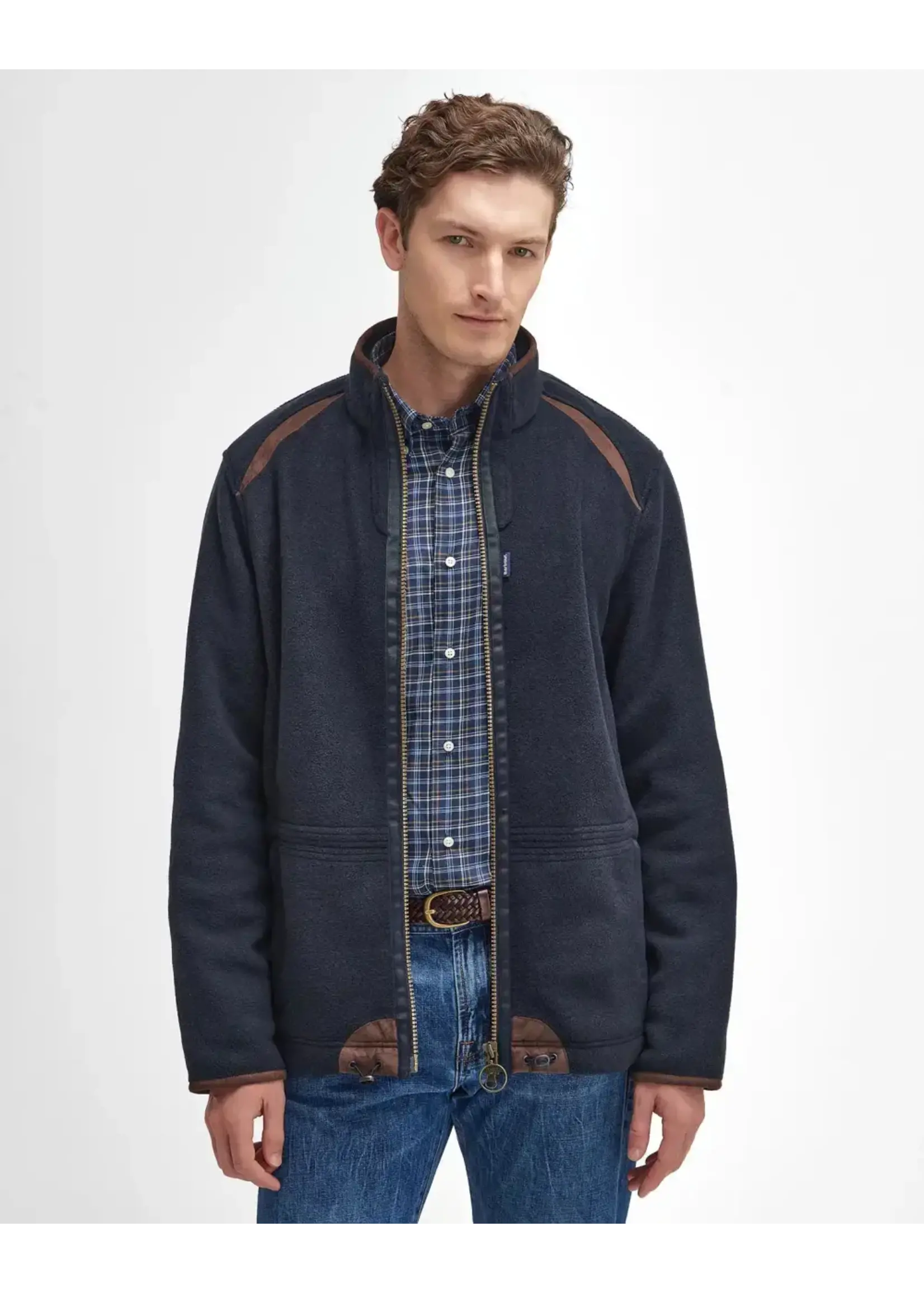 Barbour Barbour Langdale Navy Fleece Jacket