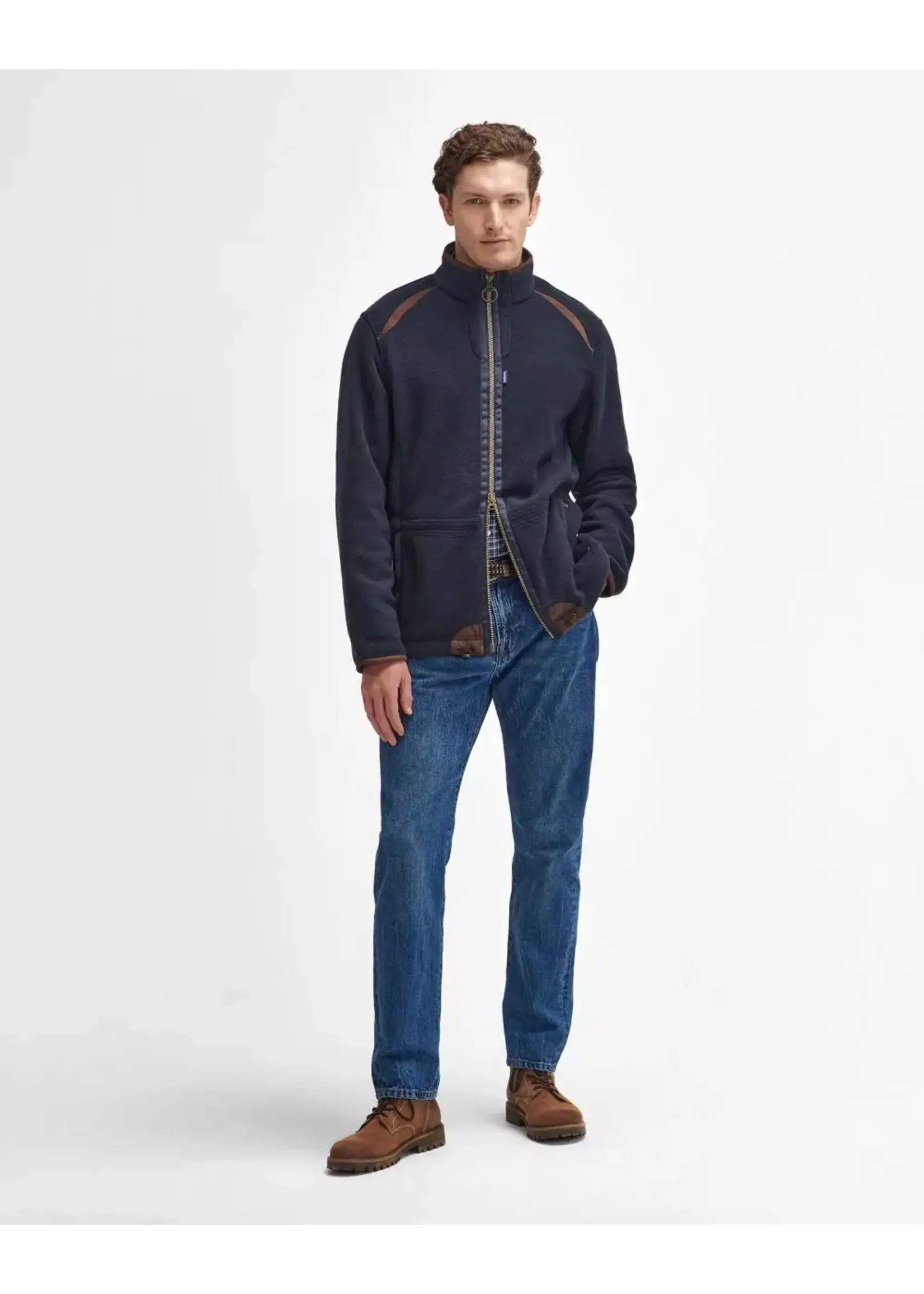 Barbour Barbour Langdale Navy Fleece Jacket