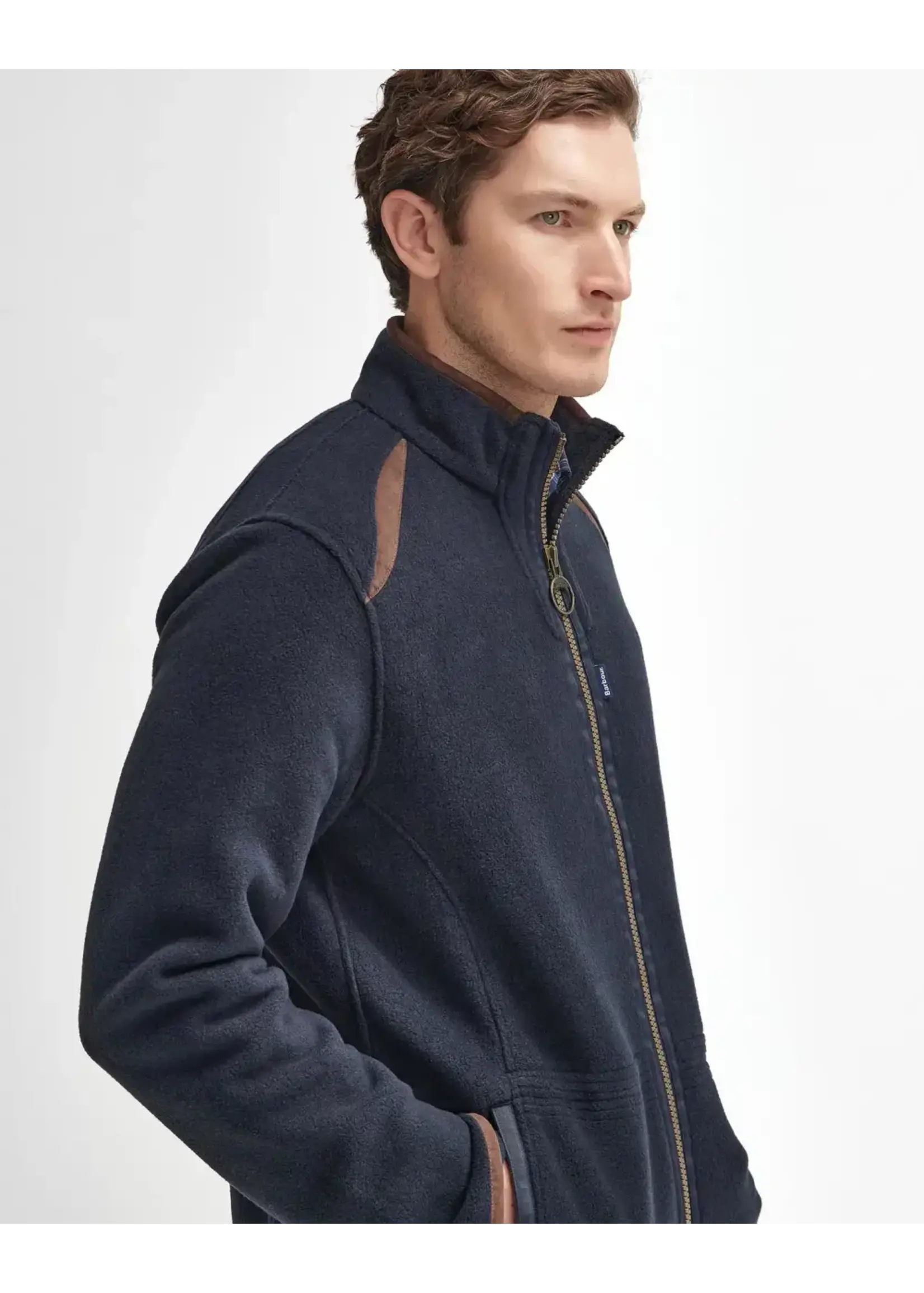 Barbour Barbour Langdale Navy Fleece Jacket