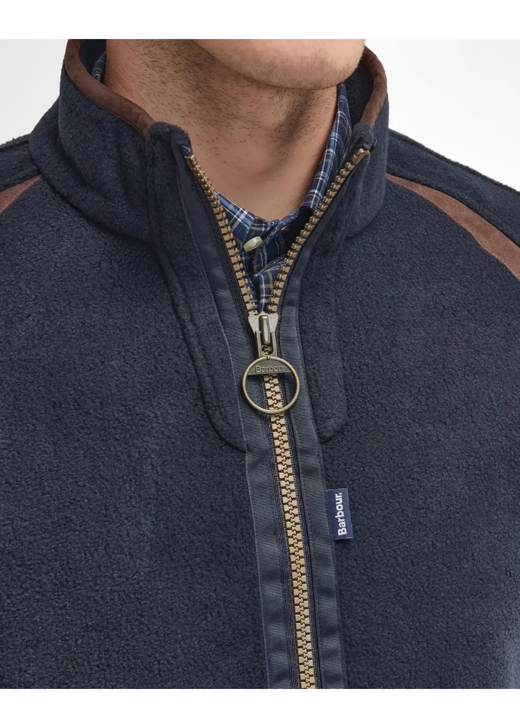 Barbour Barbour Langdale Navy Fleece Jacket